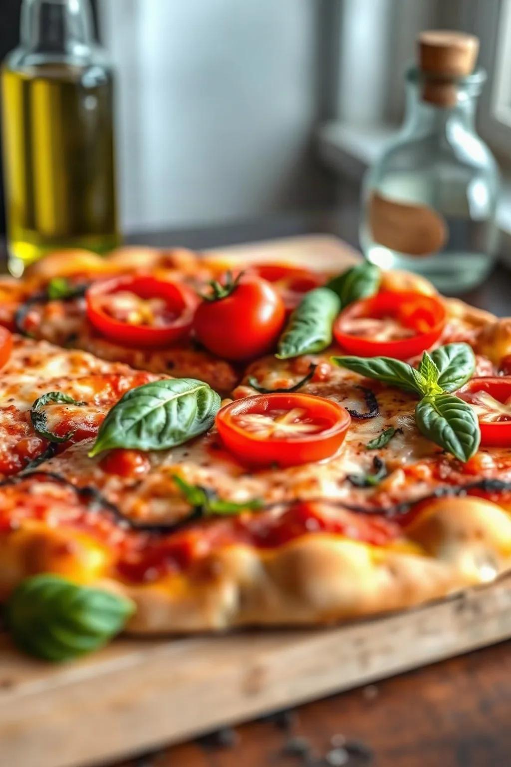 Cold Tomato Pizza