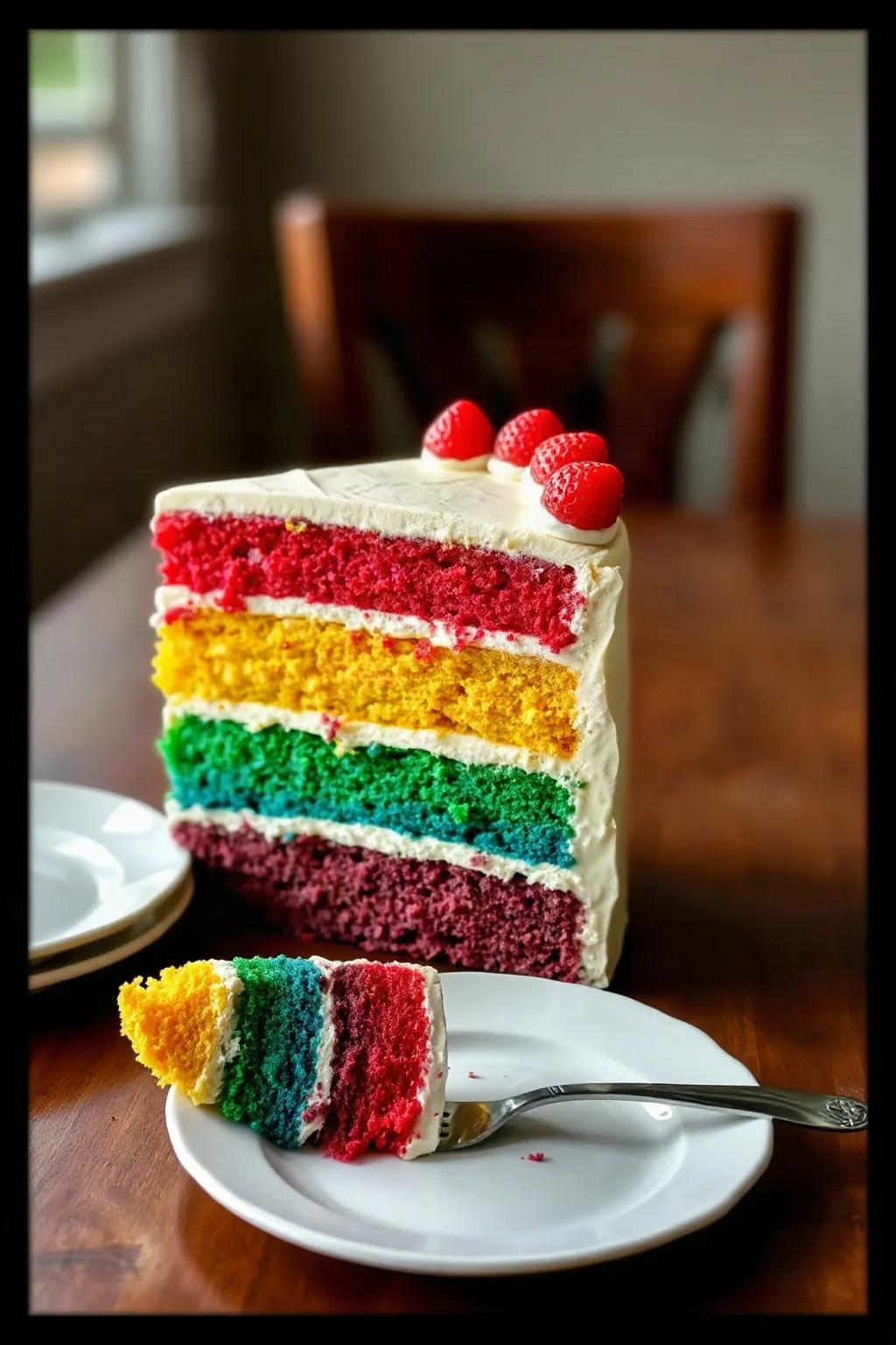 Rainbow Cake
