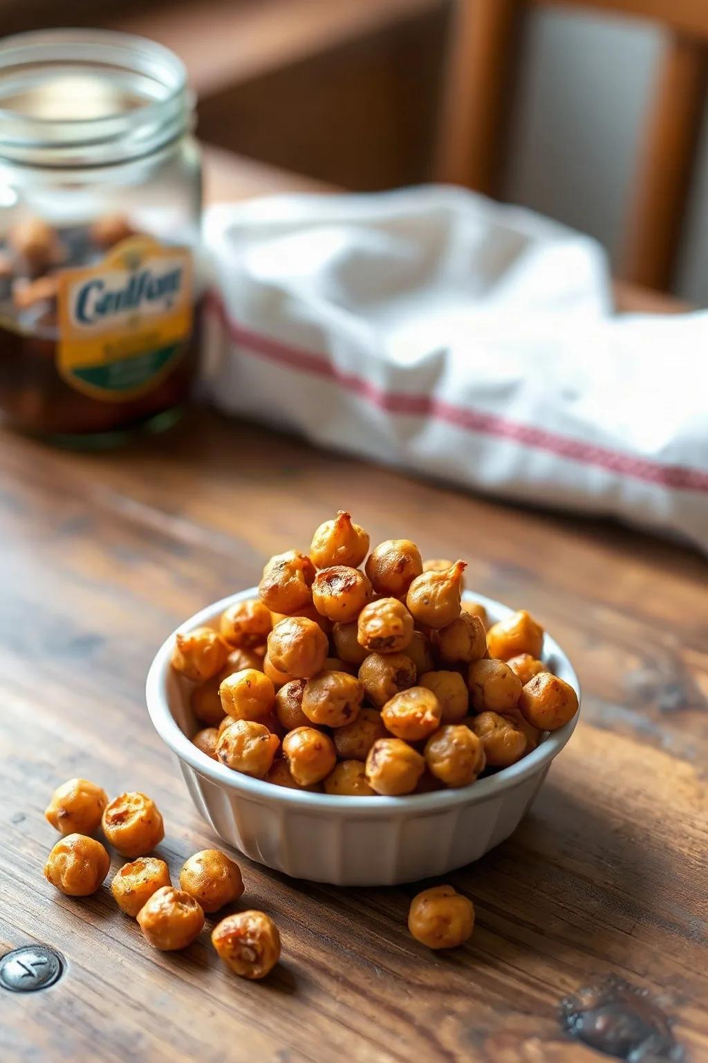 Spiced Chickpea Snack