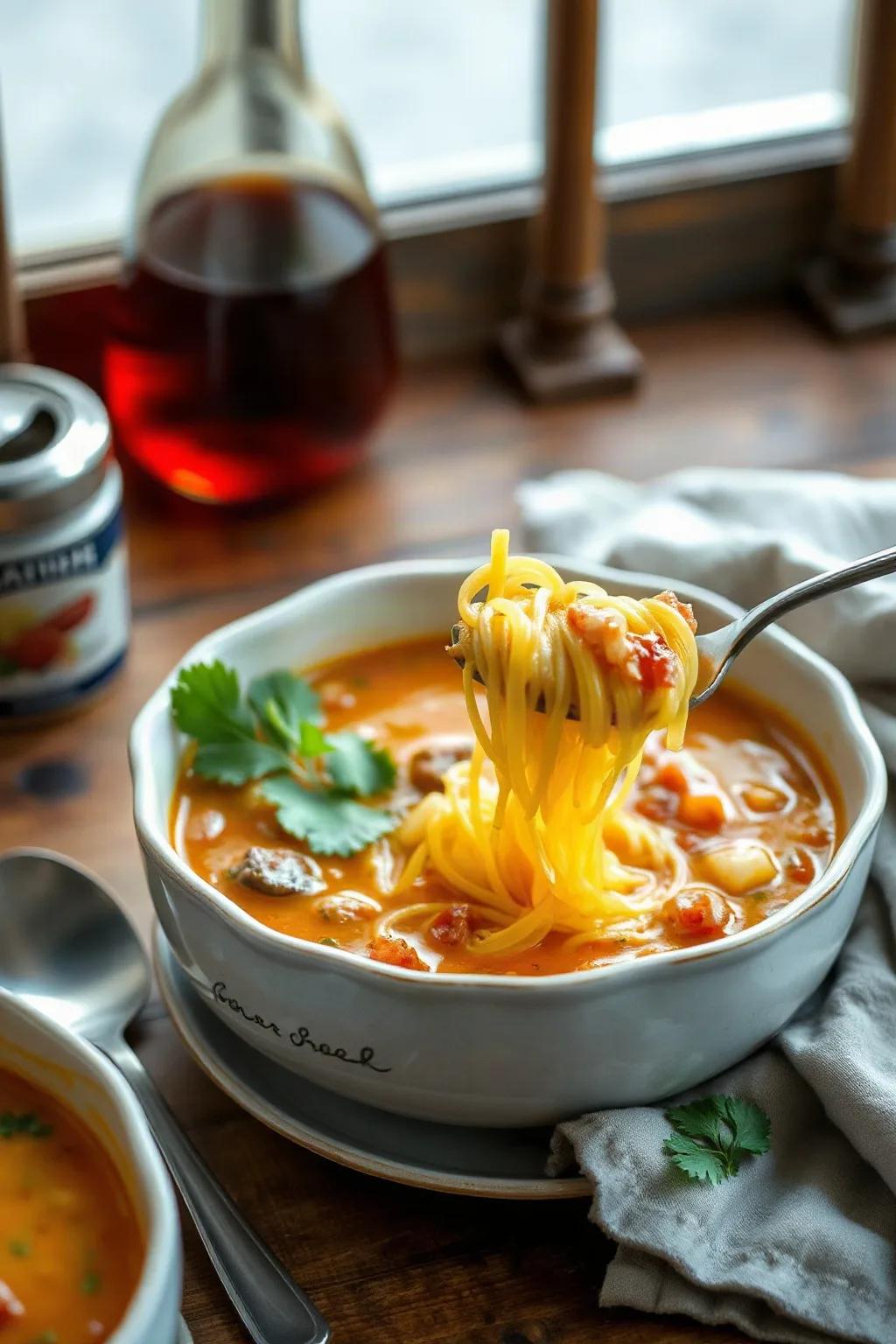 Spaghetti Squash Meal Soup