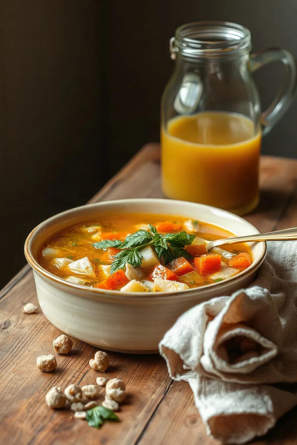Homemade Vegetable Broth
