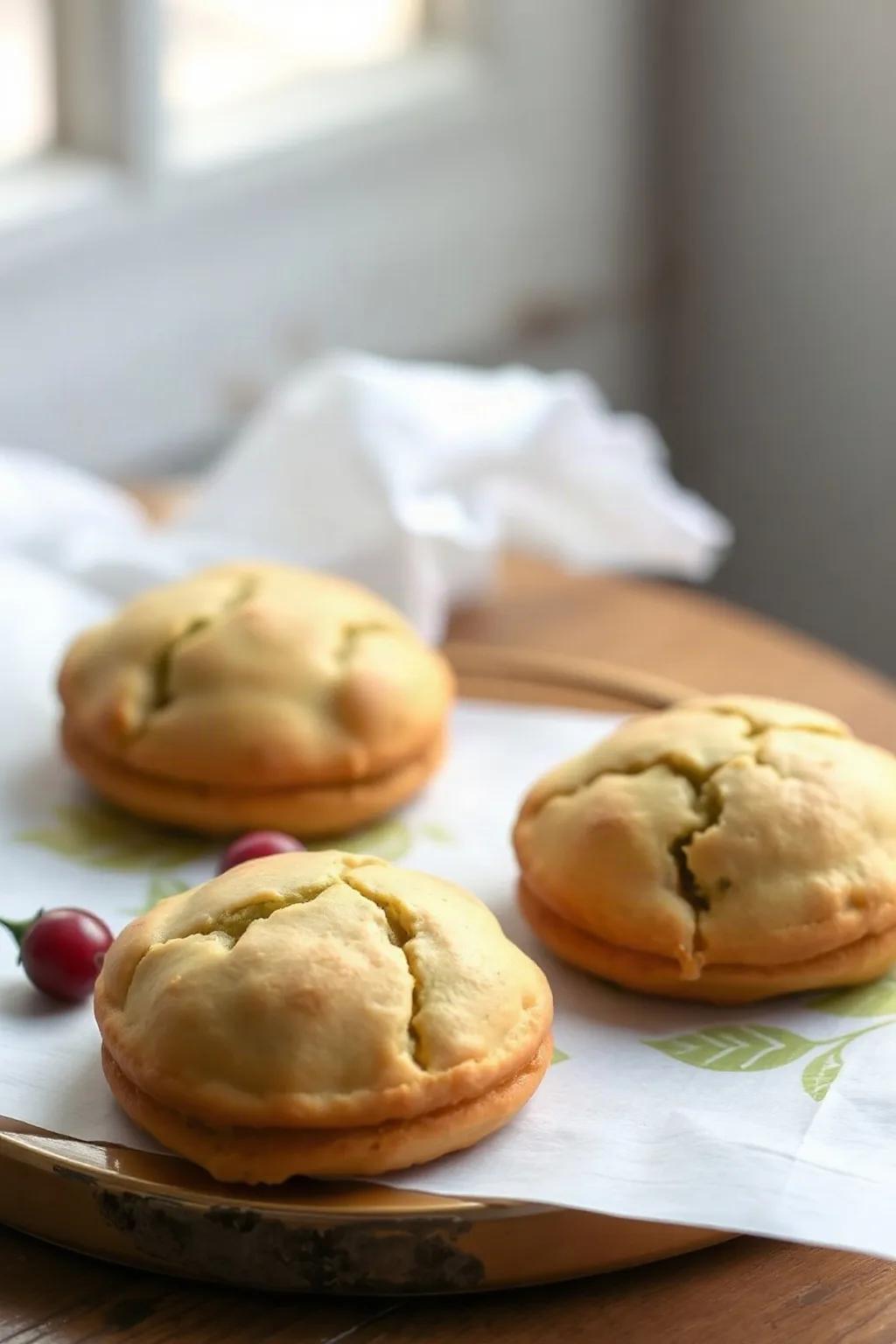 Financier de Matcha y Maracuyá