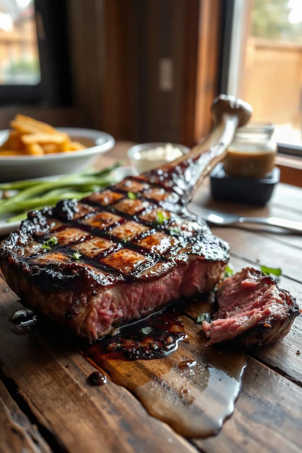 Grilled Tomahawk Steak
