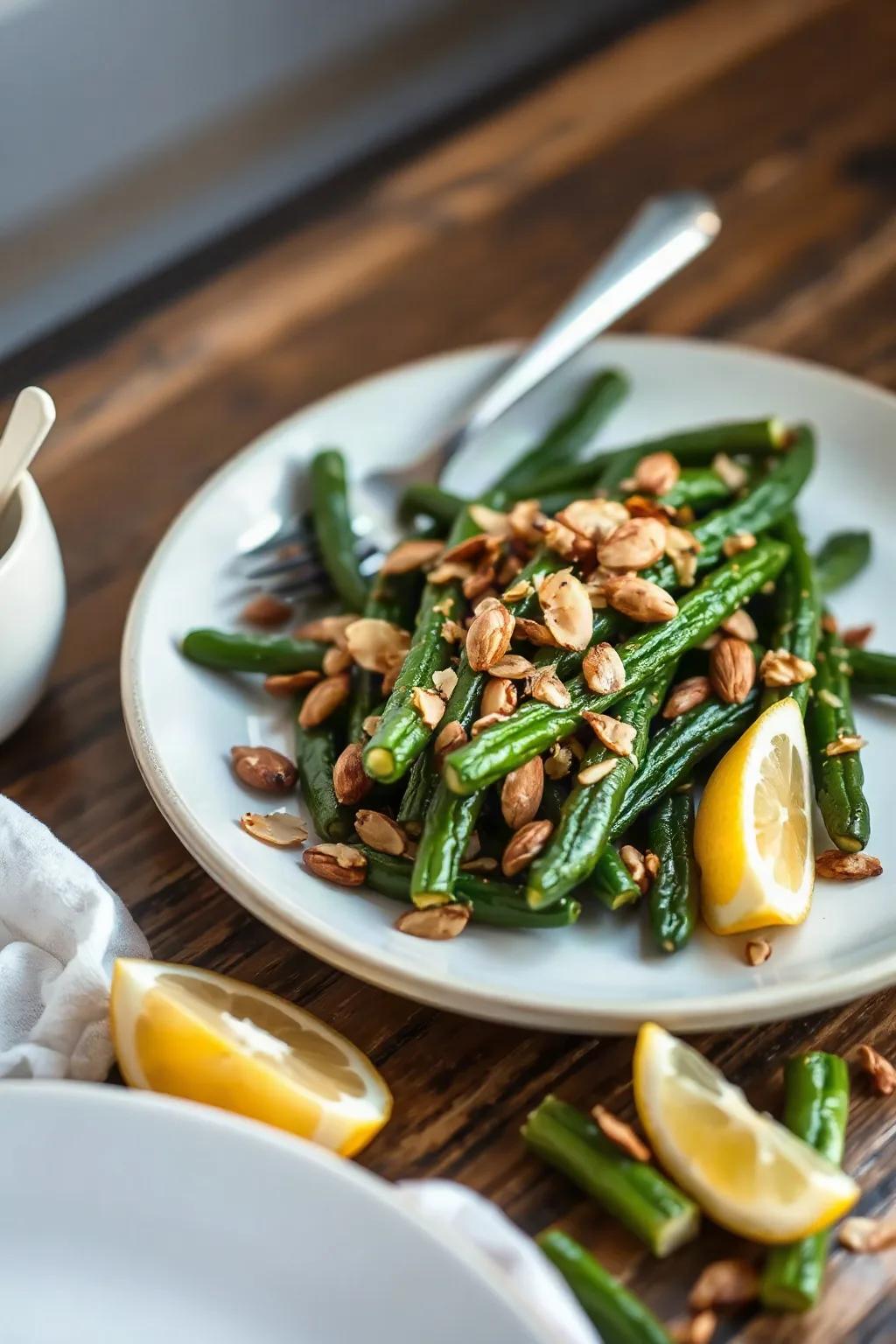 Green Beans Amandine