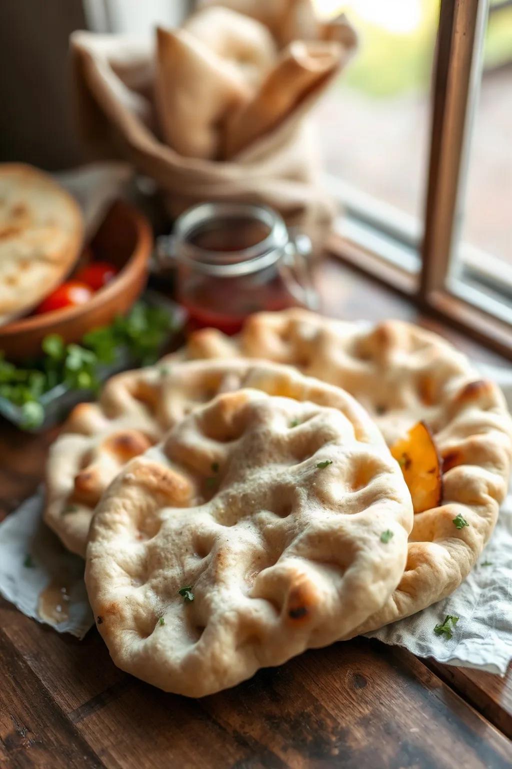 Pains pitas maison