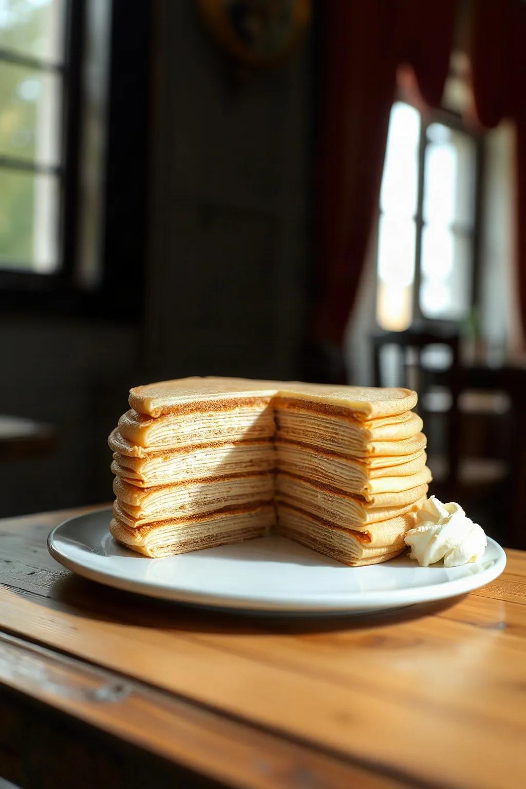 Gâteau Mille Crêpes
