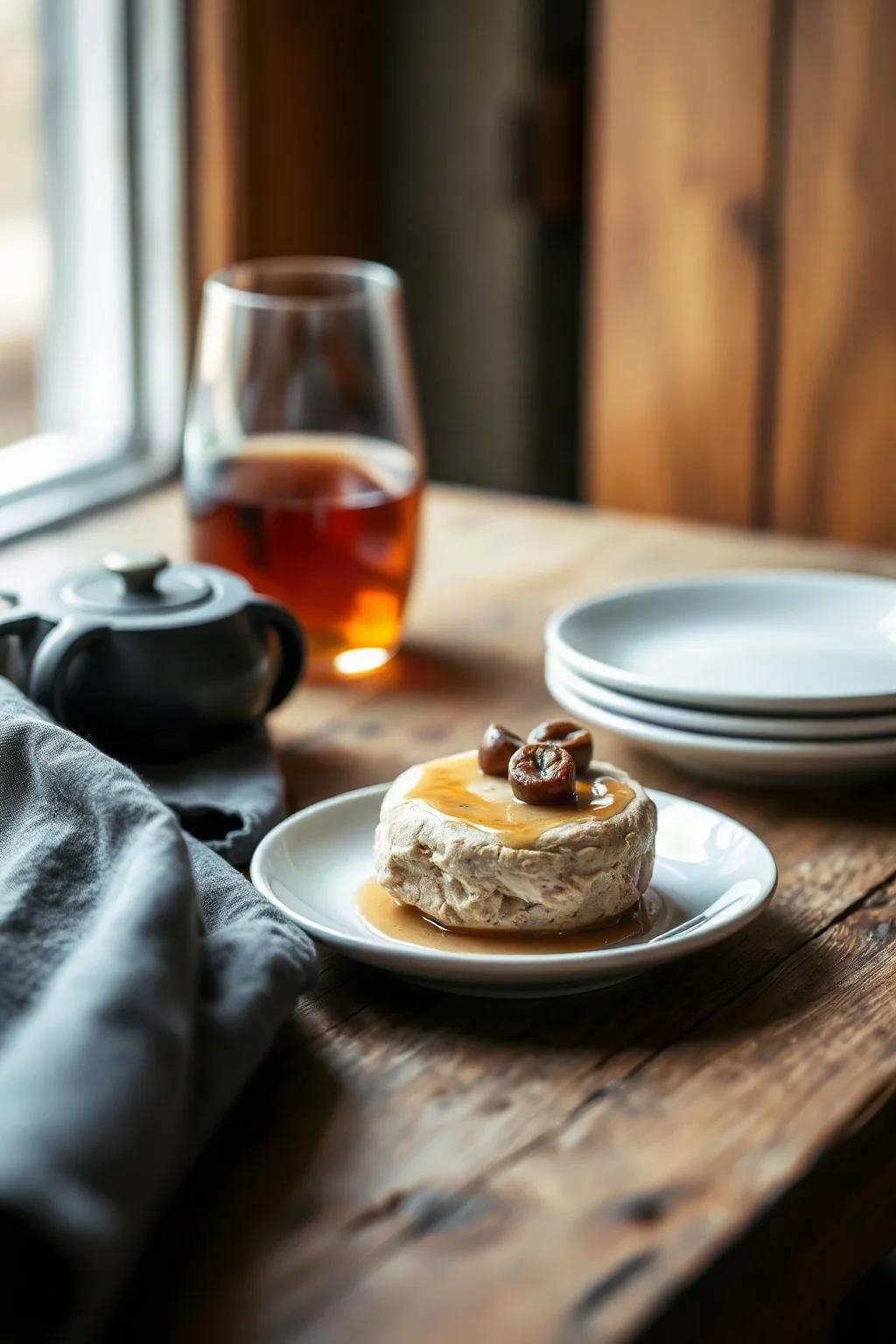 Mousse de foies de volaille à l'érable et au brandy