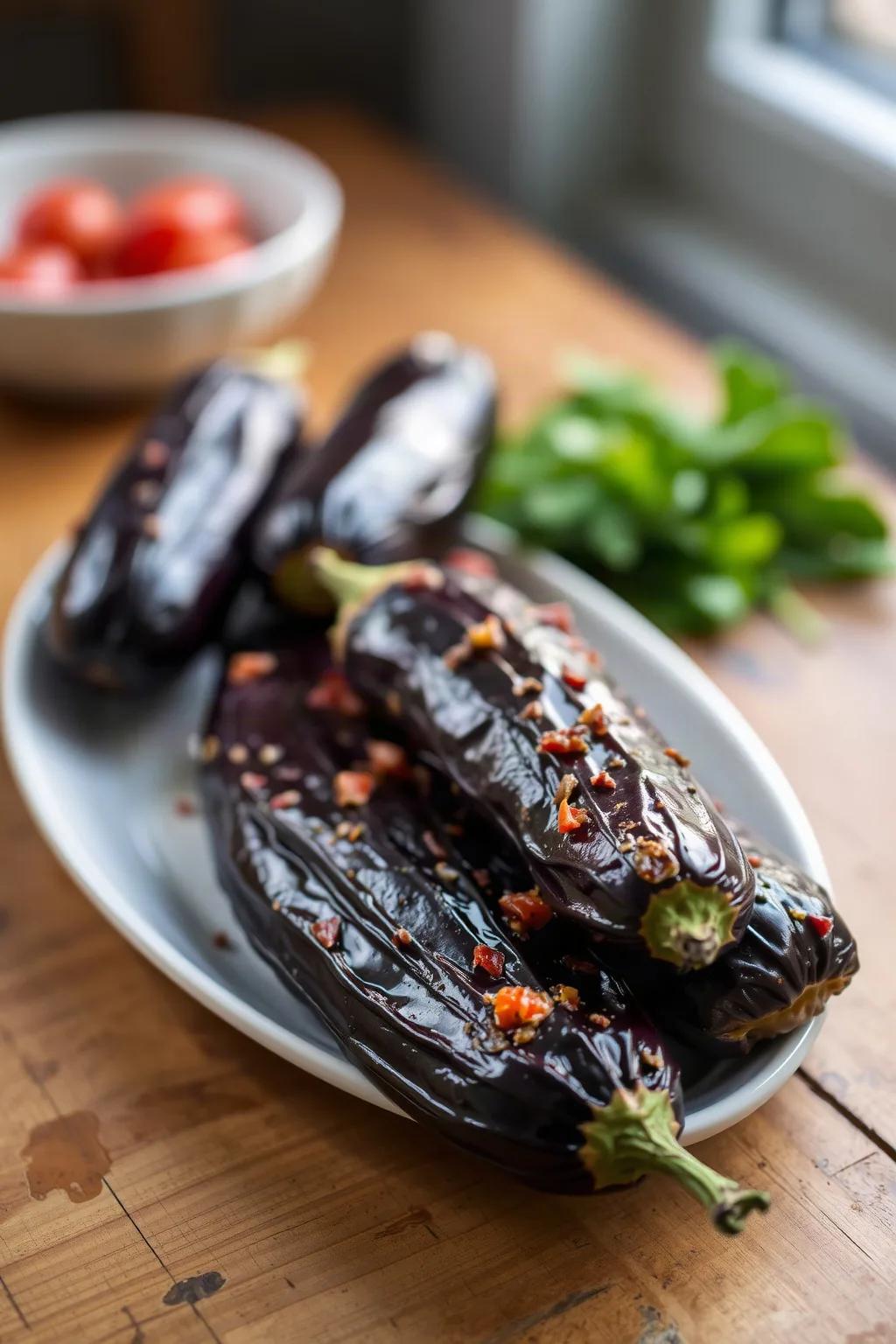 Marinated Eggplants