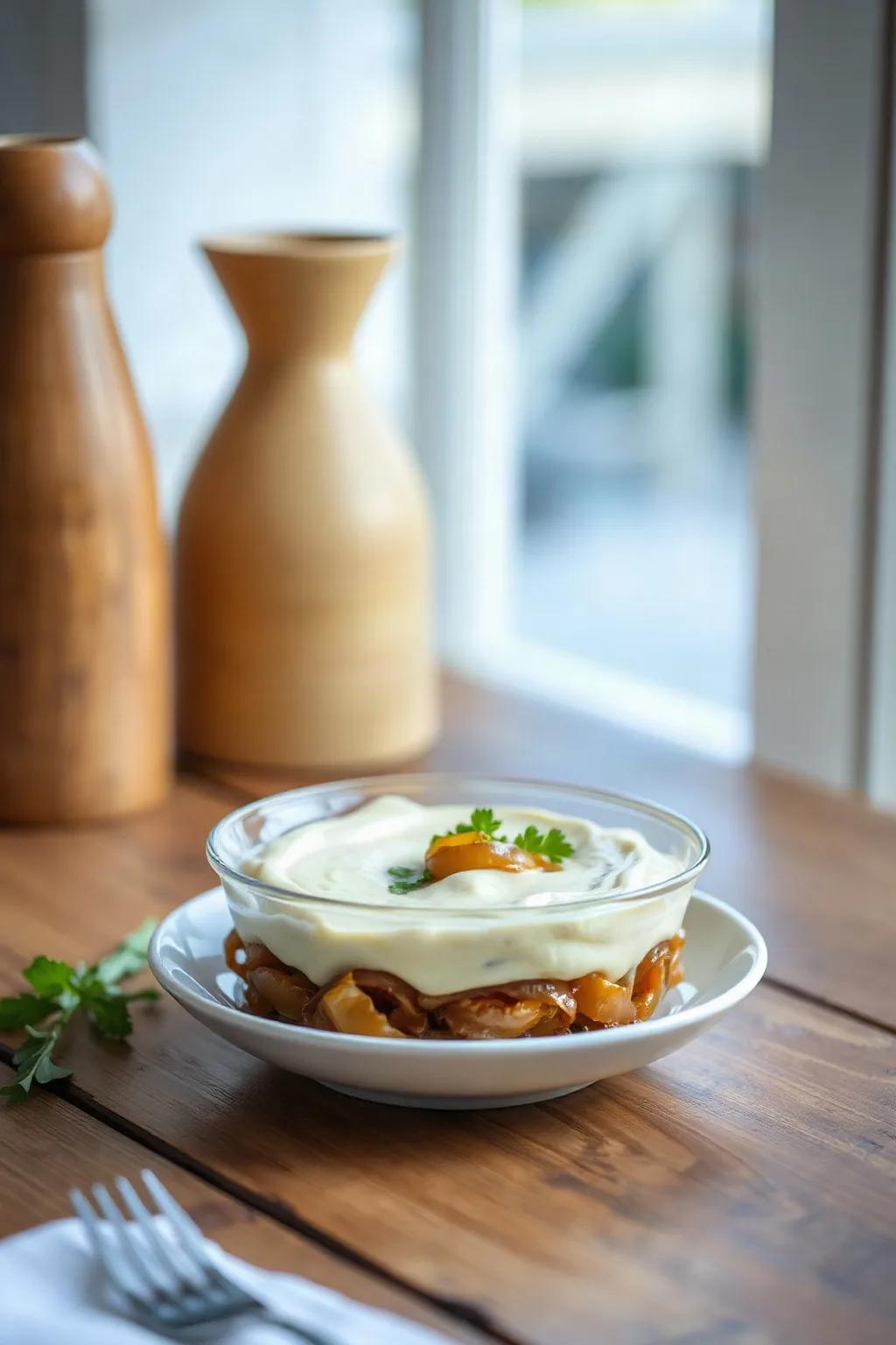 Caramelized Onion and Turnip Cream
