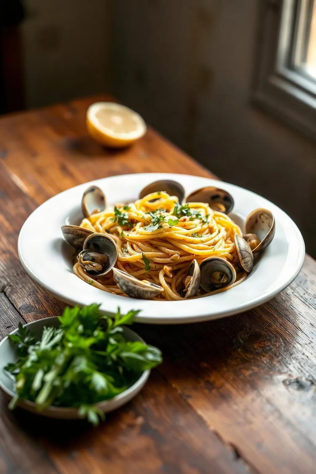 Linguines aux palourdes express