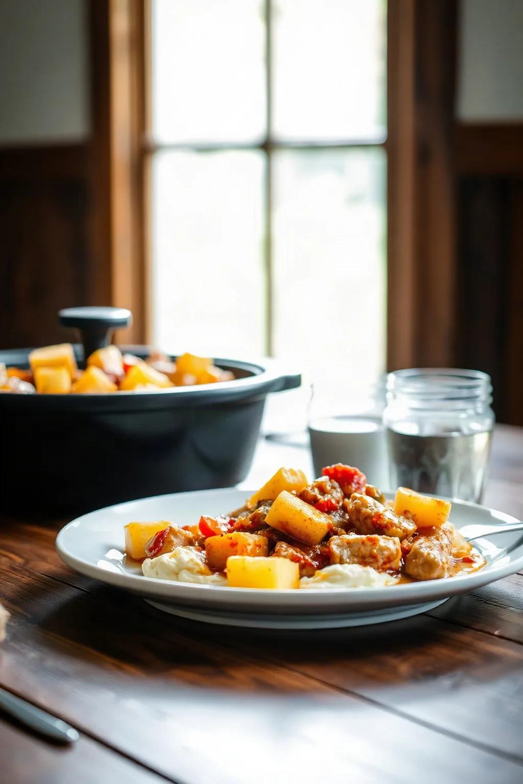 Slow Cooker Pineapple Chicken