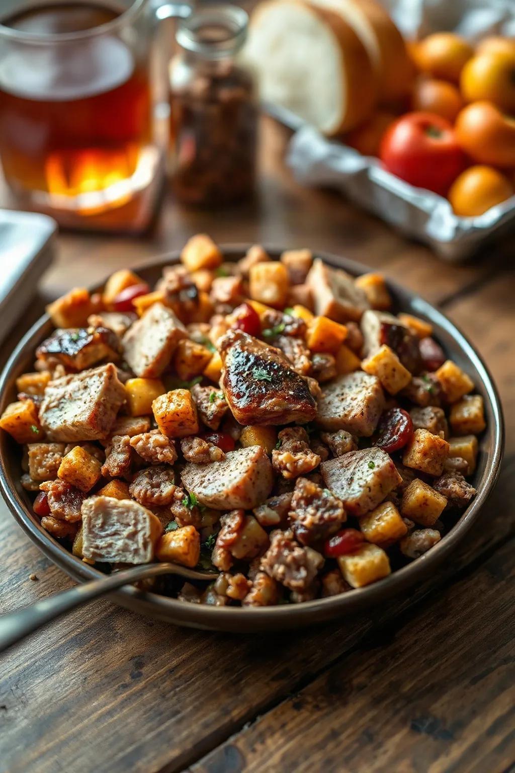 Pork Roast Hash