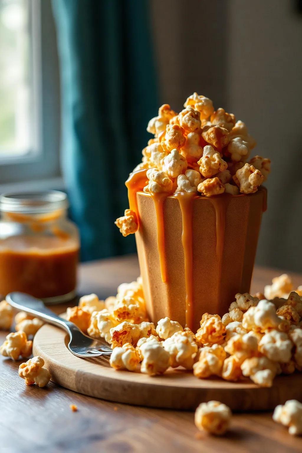 Sweet Popcorn with Caramel