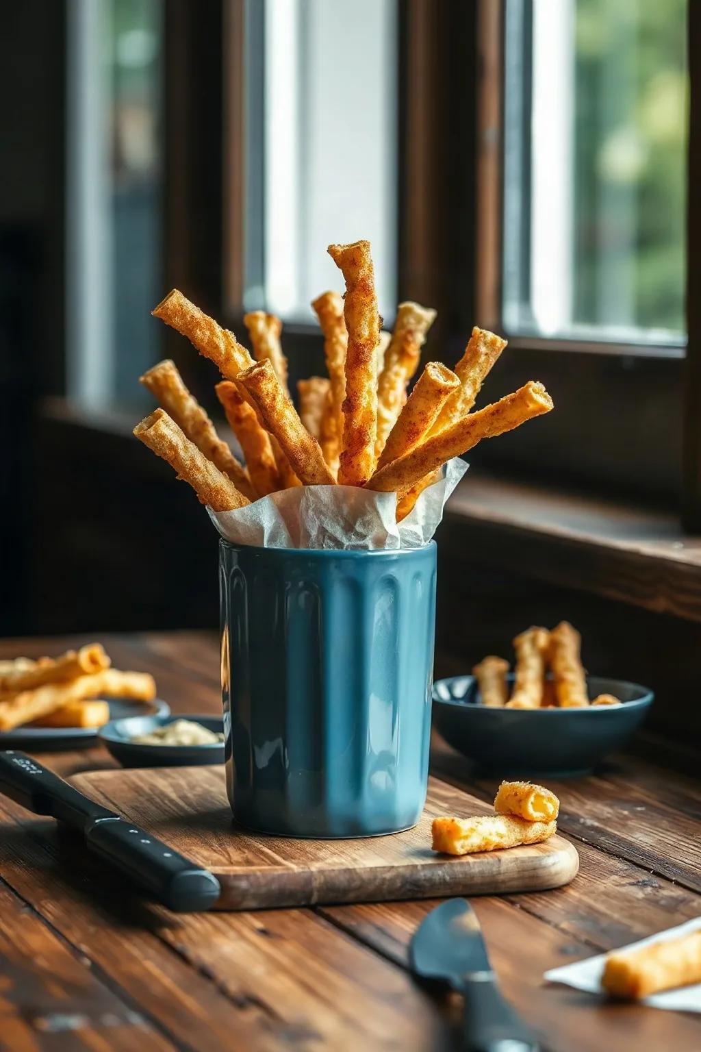 Parmesan Straws