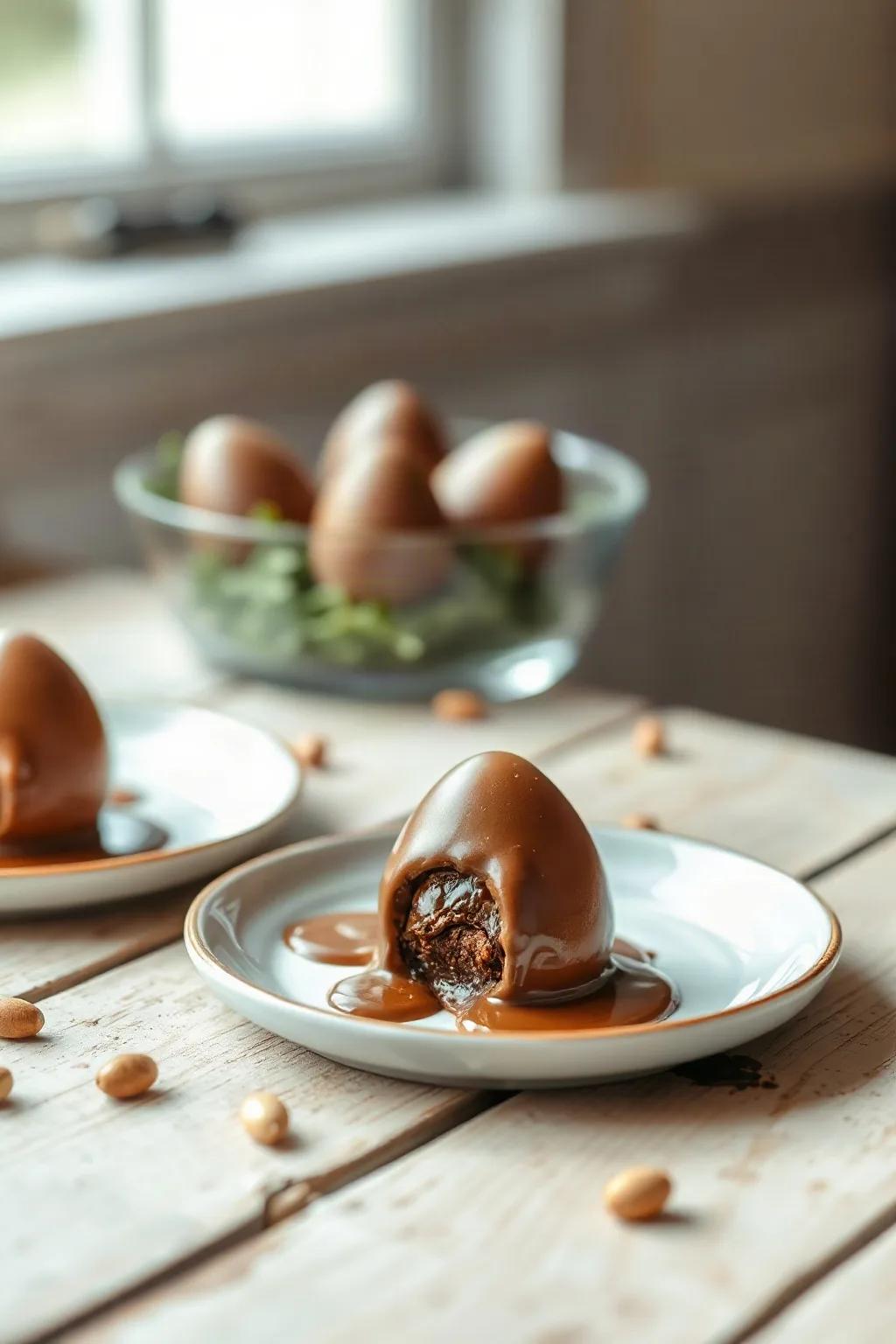 Chocolate Fondant Eggs Cadbury Style