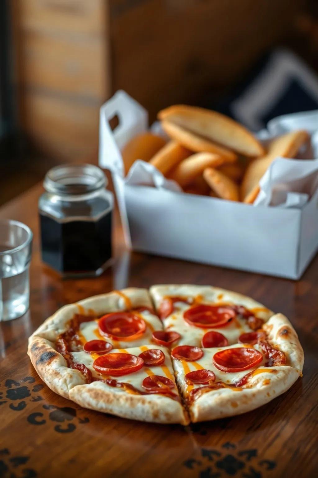 Spicy Honey Pepperoni and Cheese Pizza