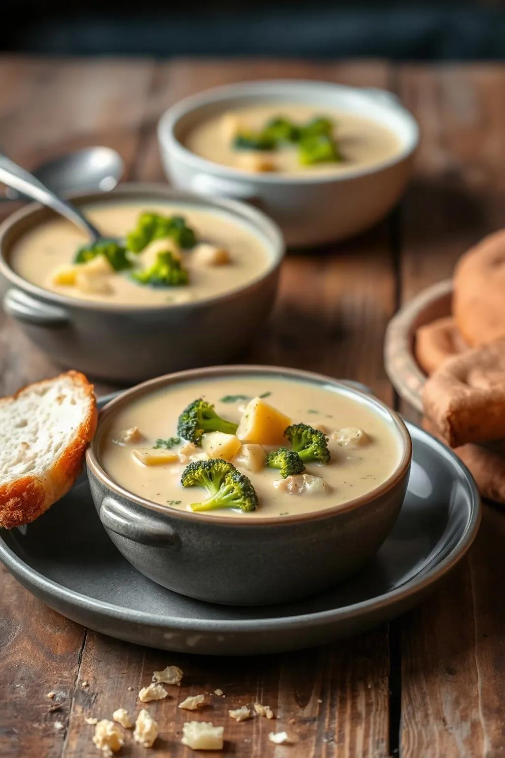 Potato and Broccoli Soup