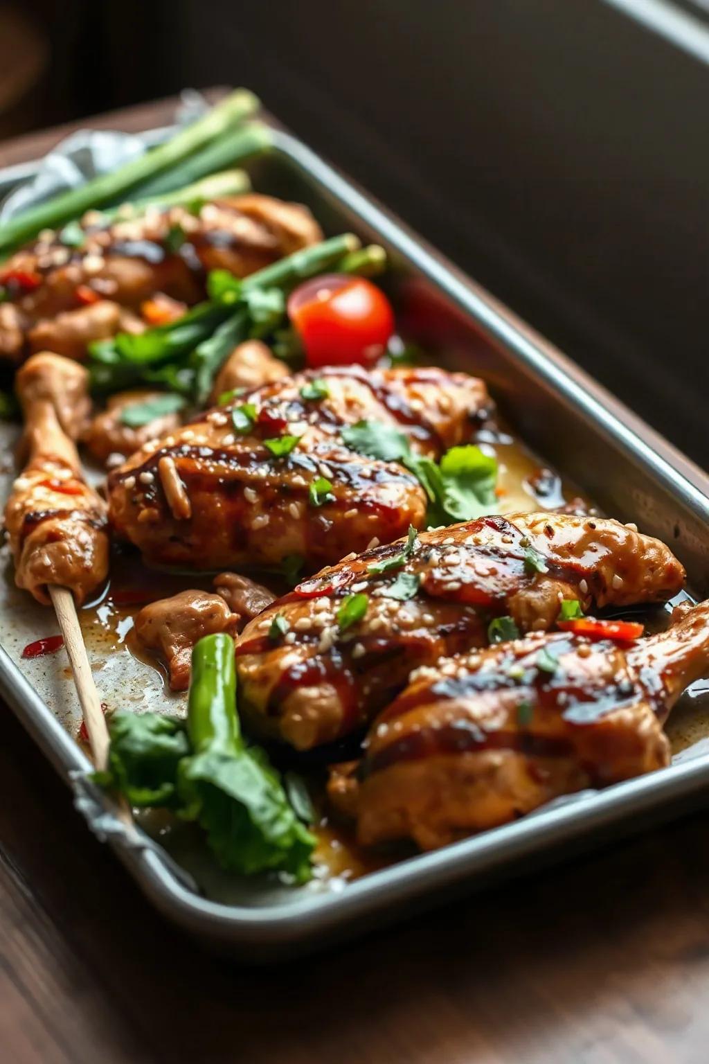Asian Sheet Pan Chicken