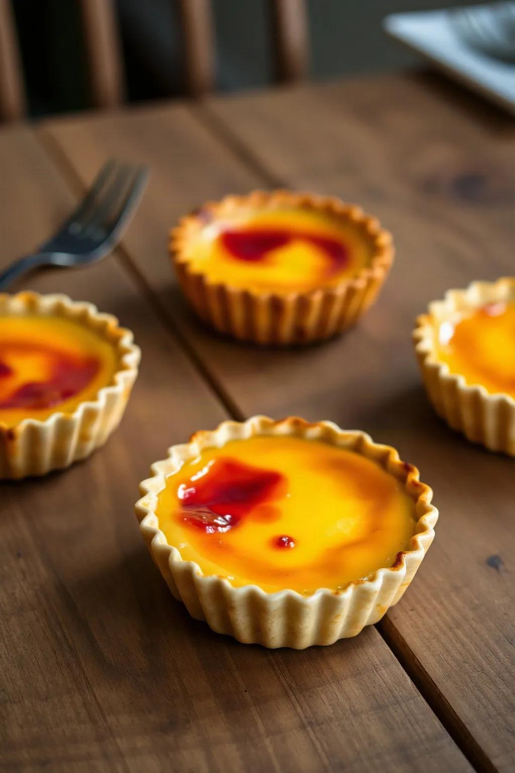 Tartas de Crema Portuguesas (Pastéis de Nata)