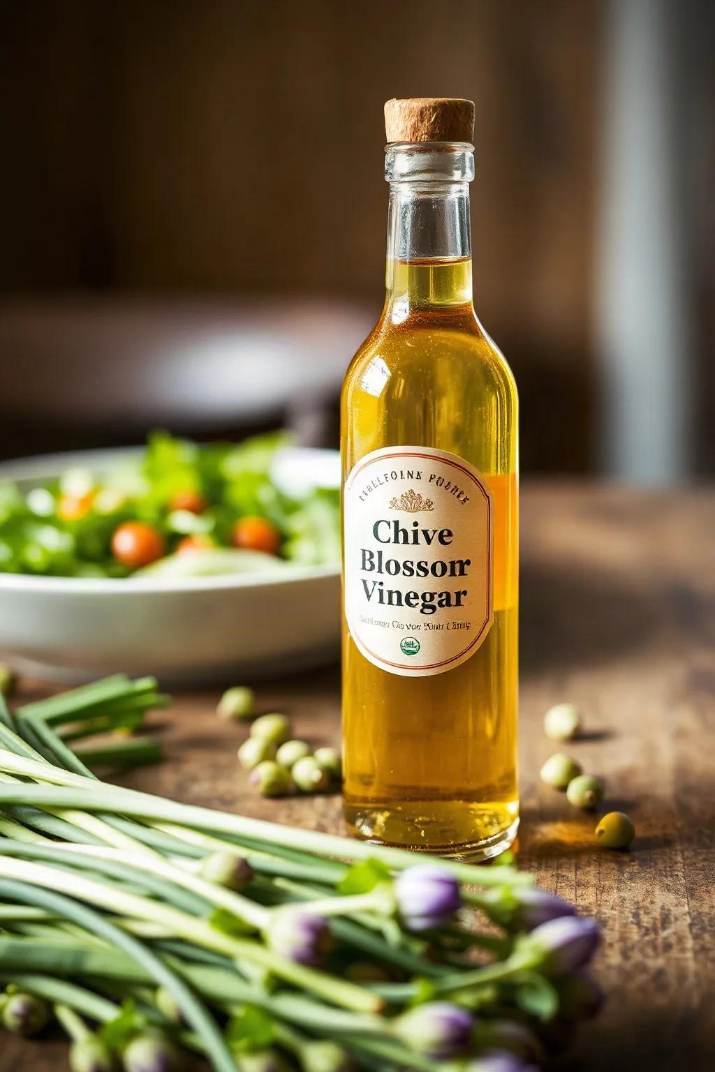 Chive Blossom Vinegar