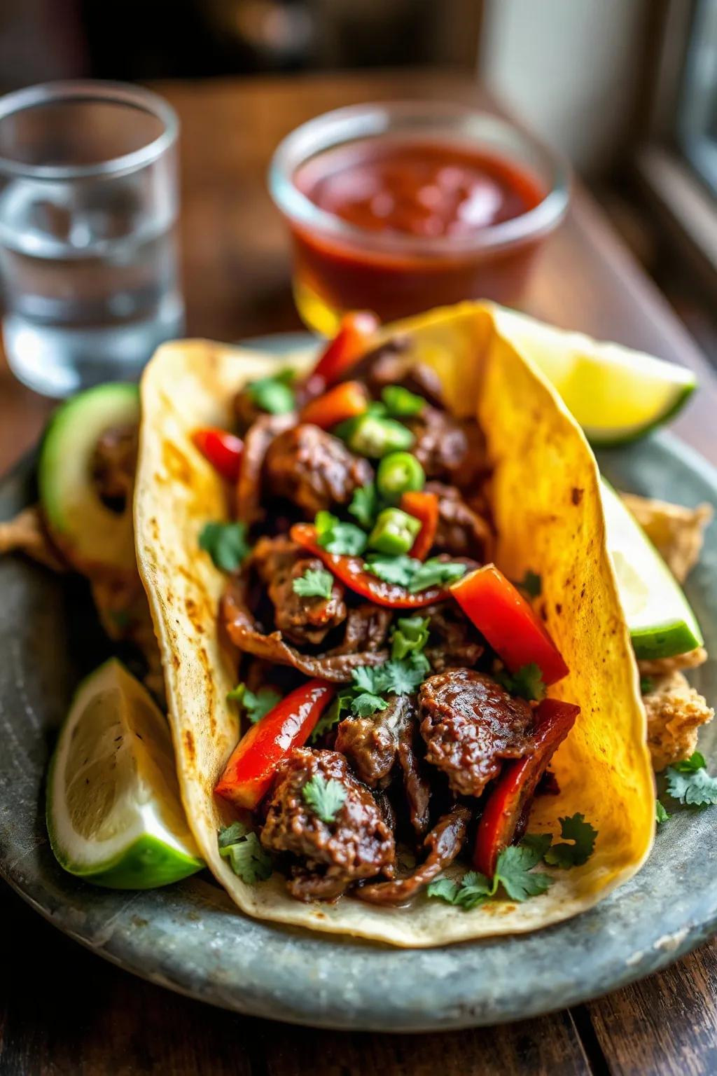 Fajitas de Res Especiadas