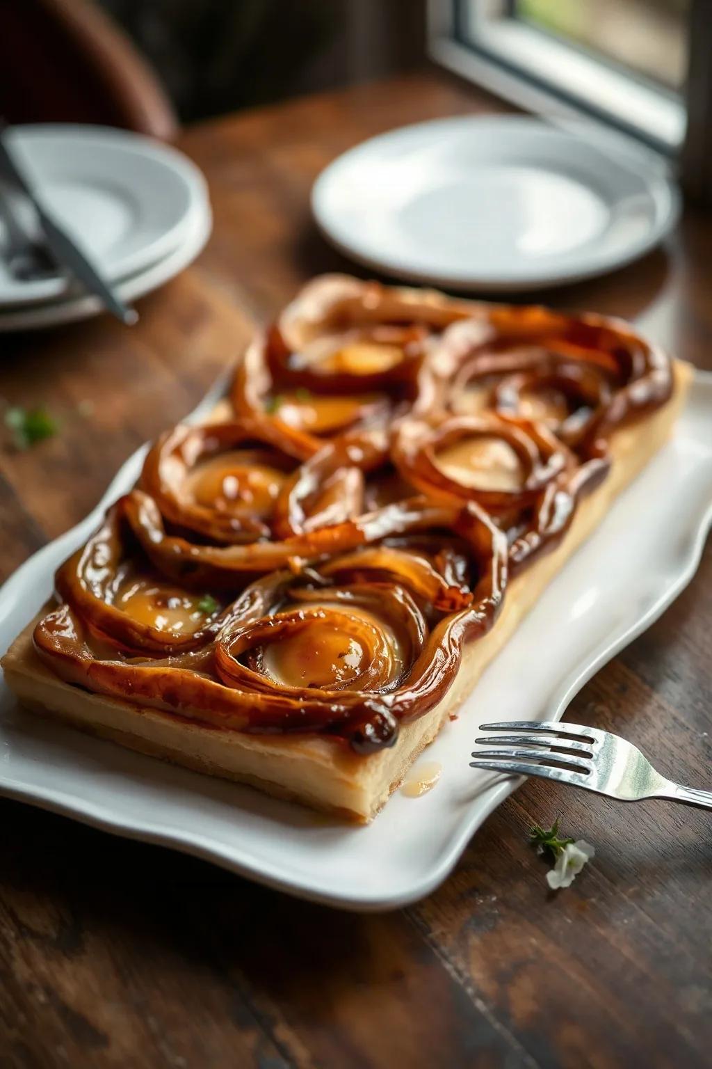 Tarta Tatin de Cebolla