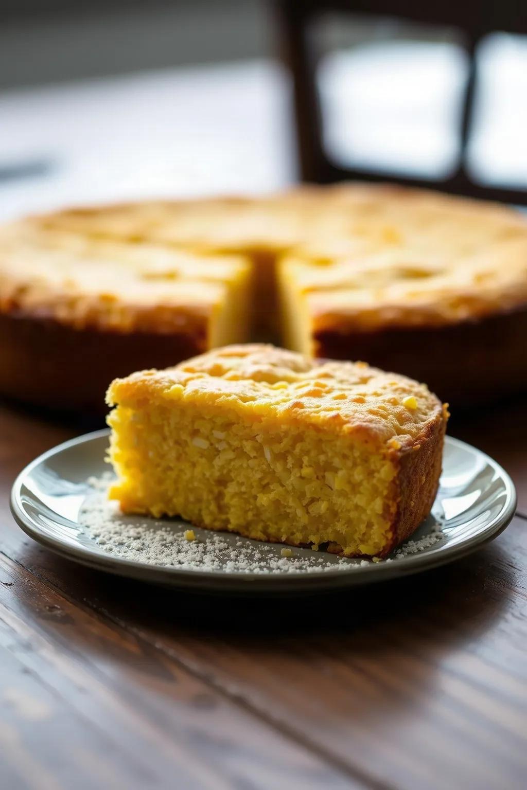 Gâteau au maïs