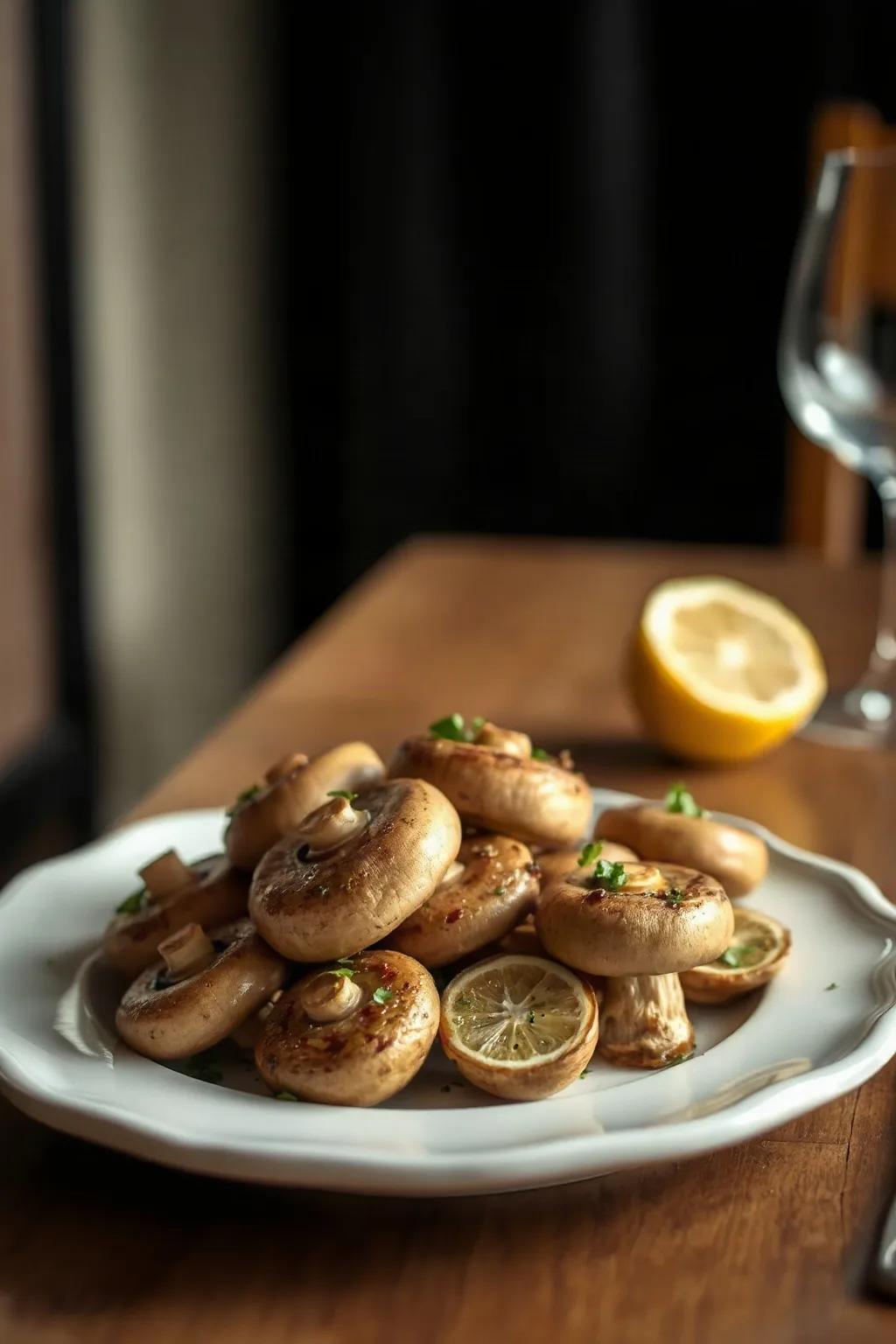 Lemon Mushrooms