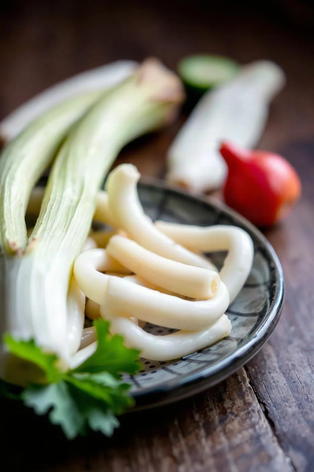 Marinated Kohlrabi