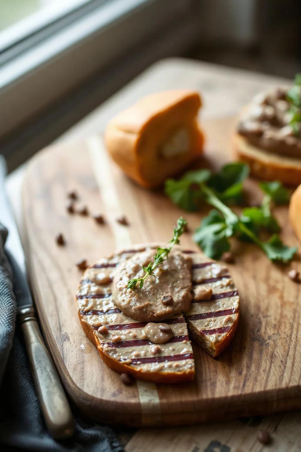Pâté de Hígado de Pollo con Pastis