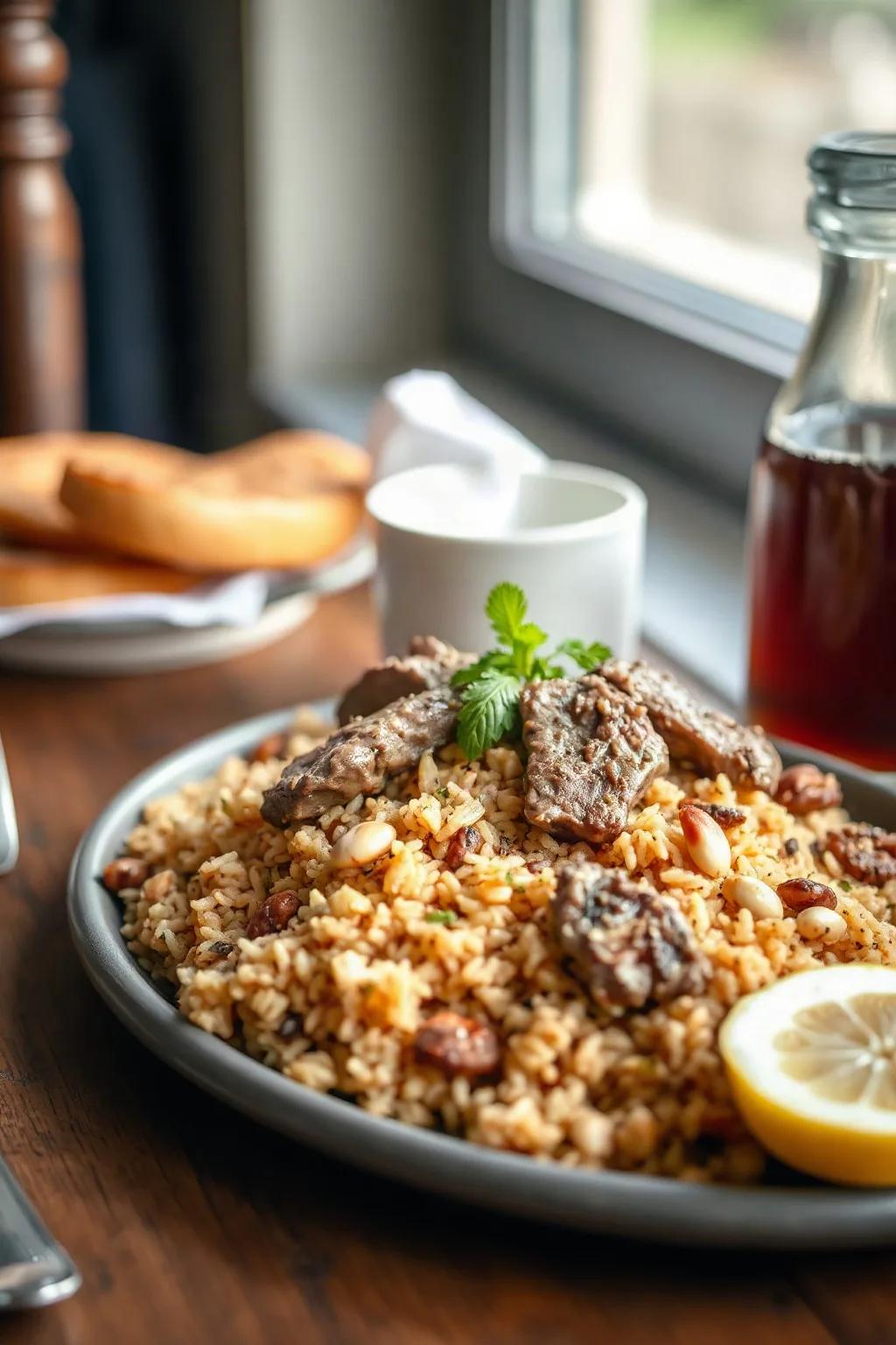 Lebanese Lamb Rice