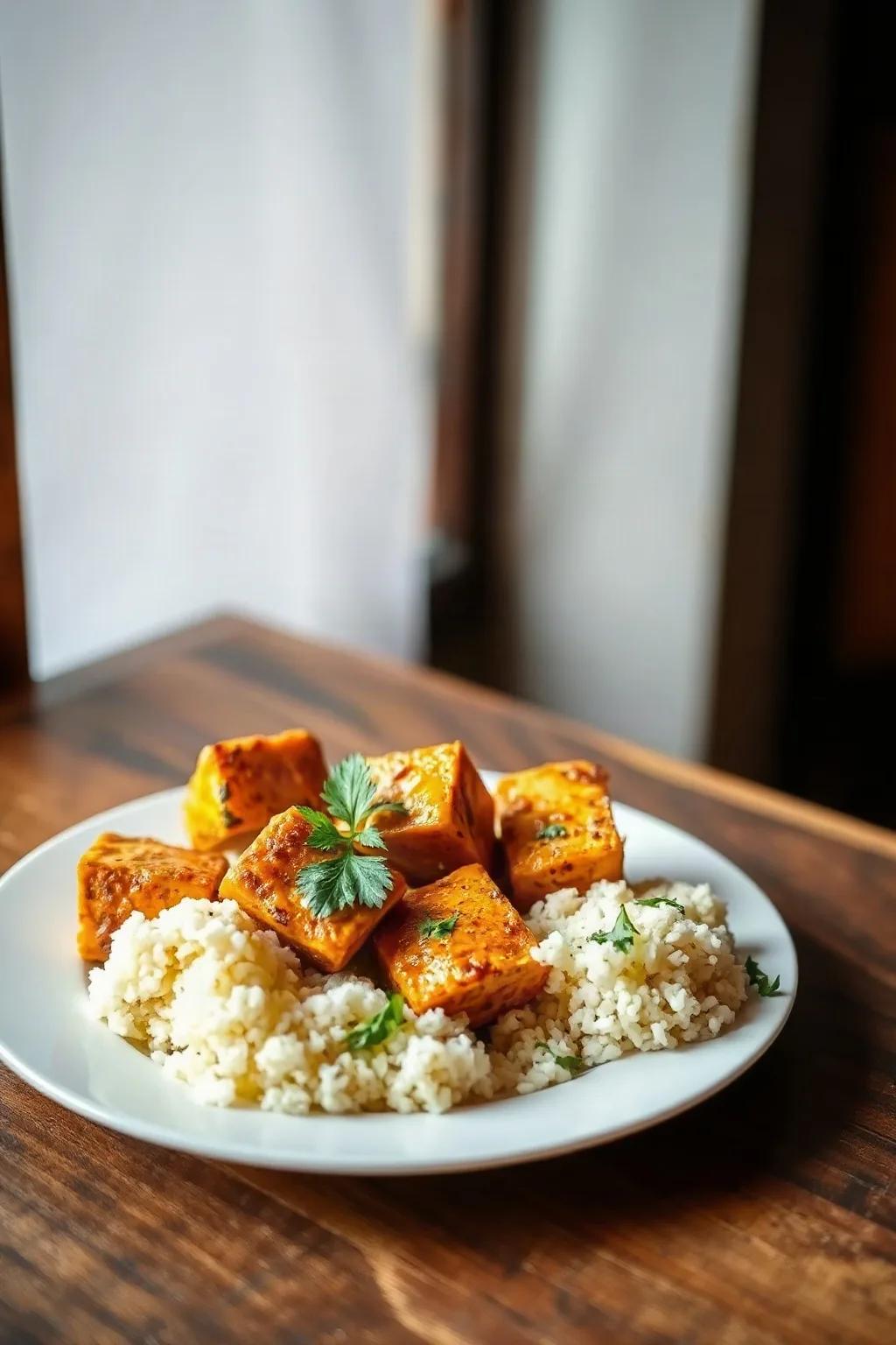 Tofu façon poulet au beurre