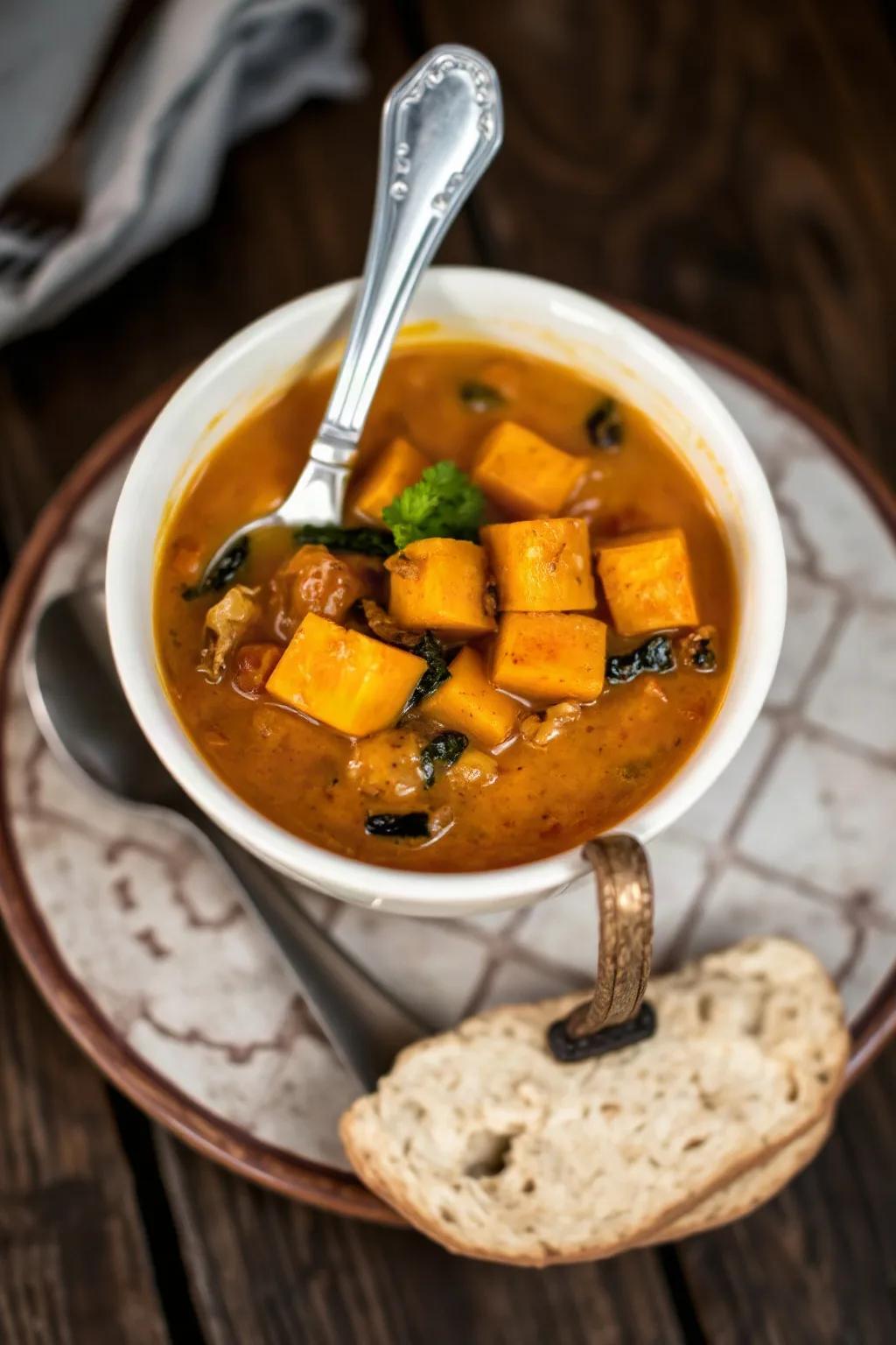 Sopa de Calabaza Haitiana de Mi Amiga Martine
