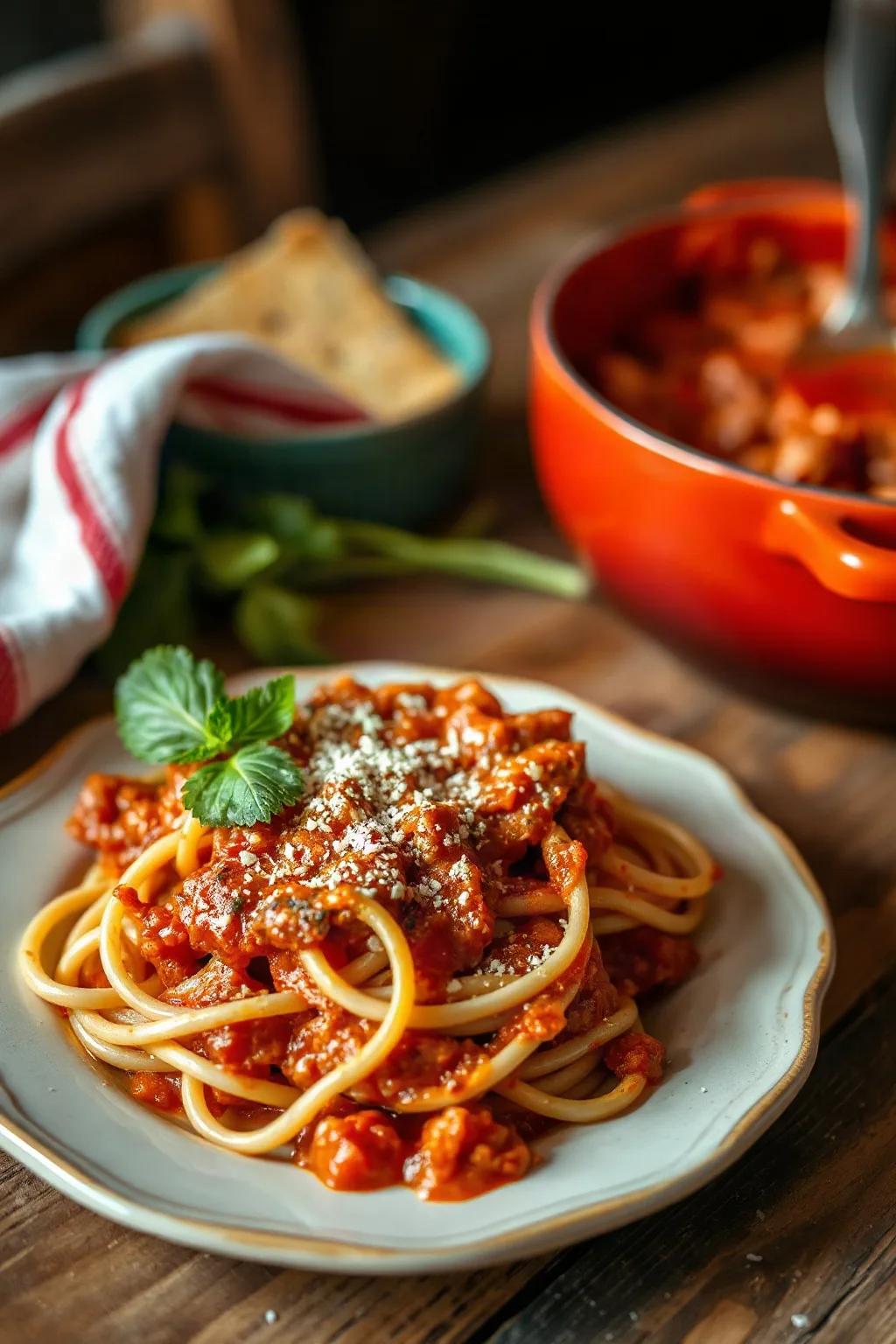 Baked Spaghetti Sauce
