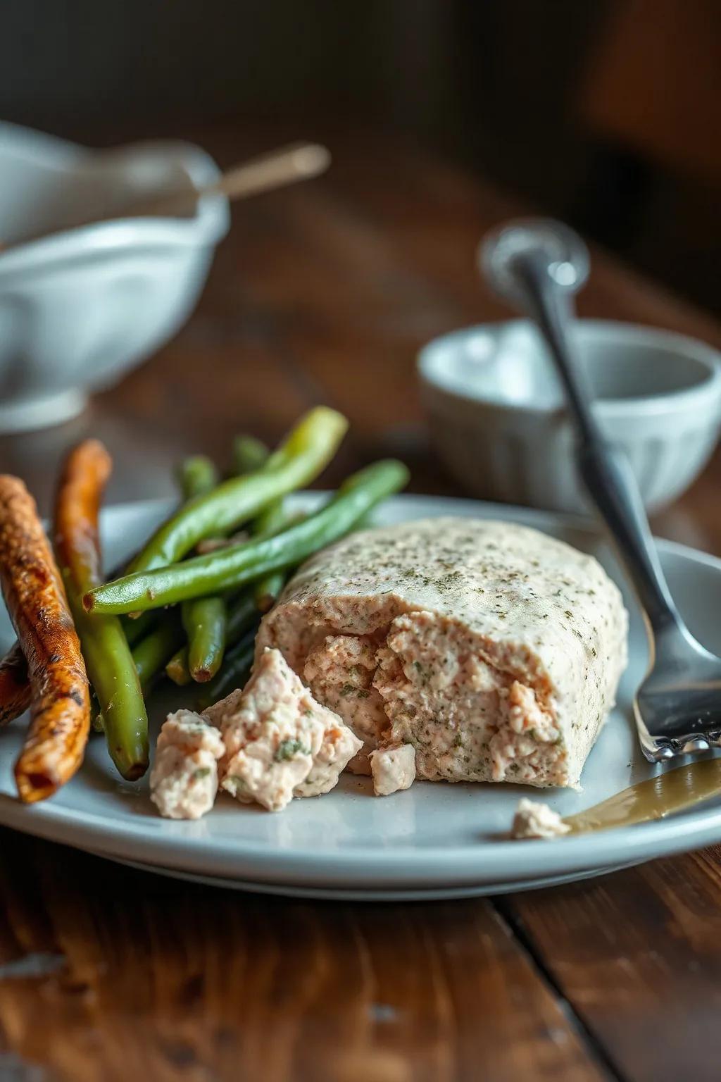 Pâté au saumon sans croûte