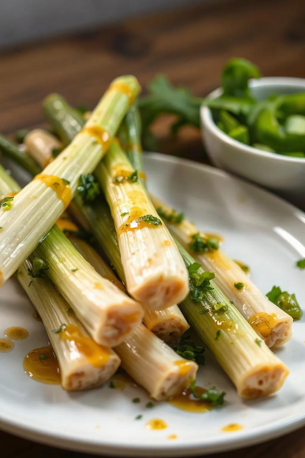Leeks with Vinaigrette