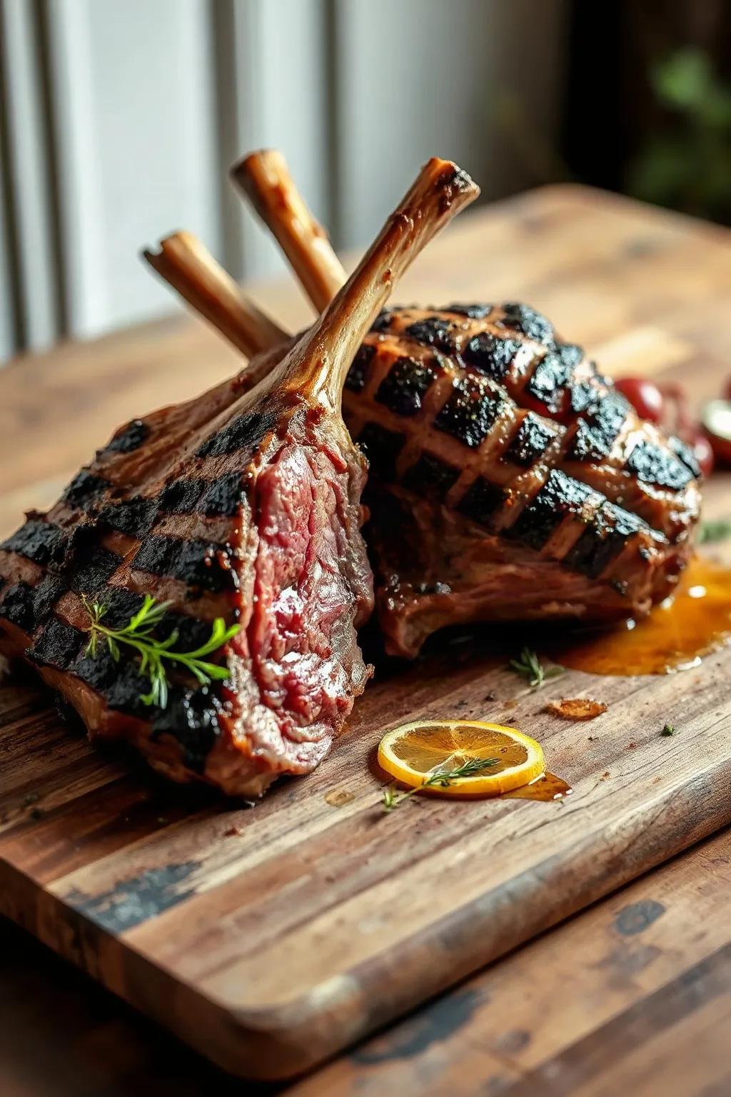 Grilled Leg of Lamb