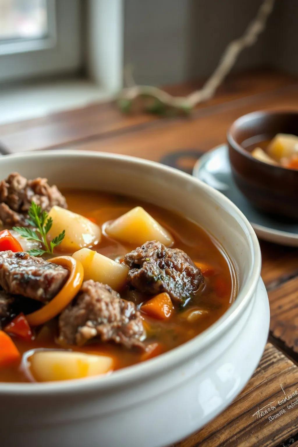 Slow Cooker Pork Pot-au-Feu