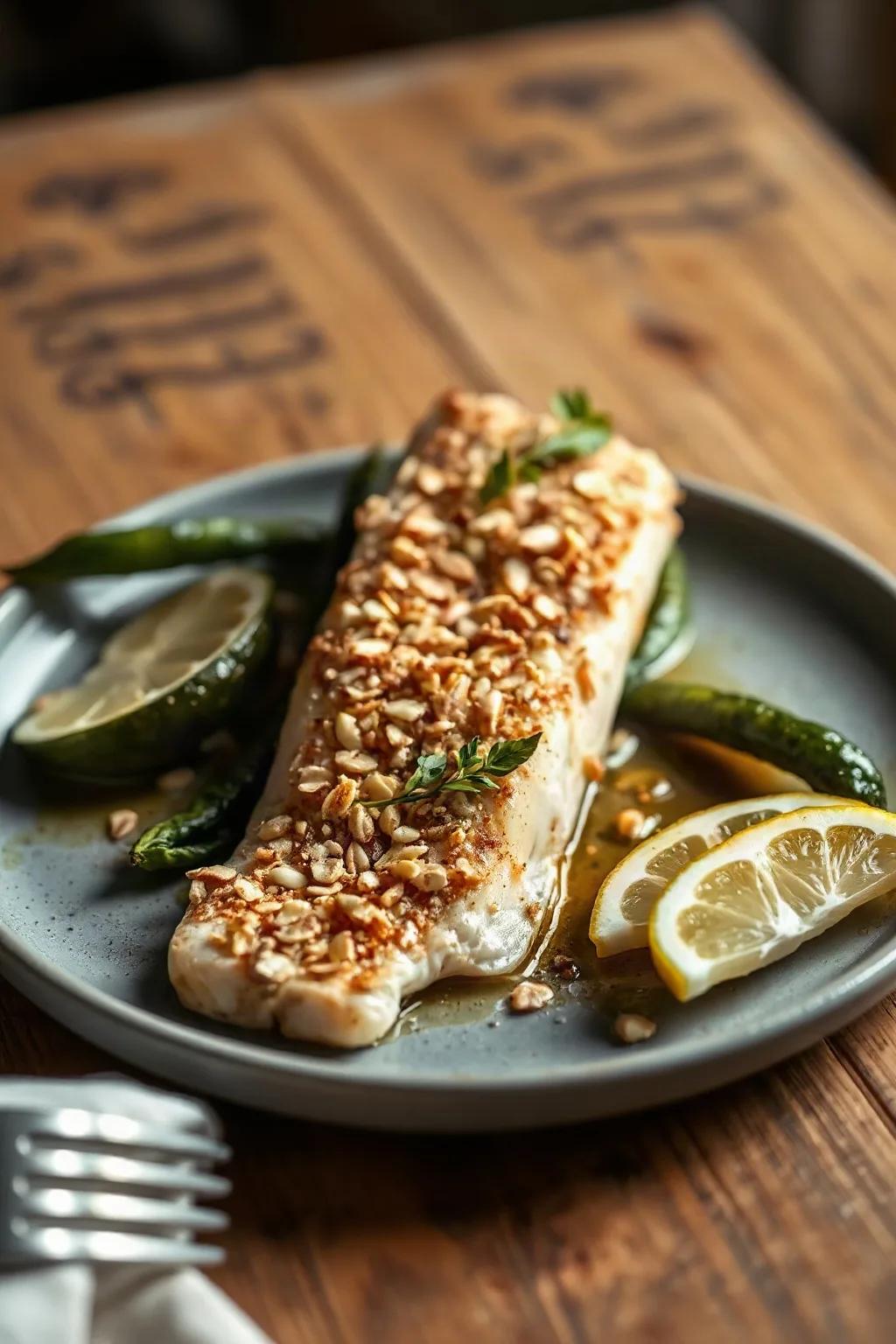 Almond-Crusted Trout