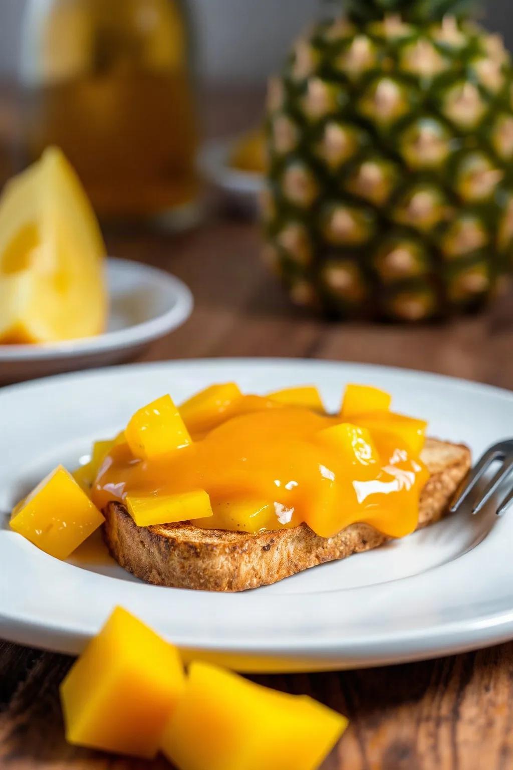 Mermelada Rápida de Mango y Piña
