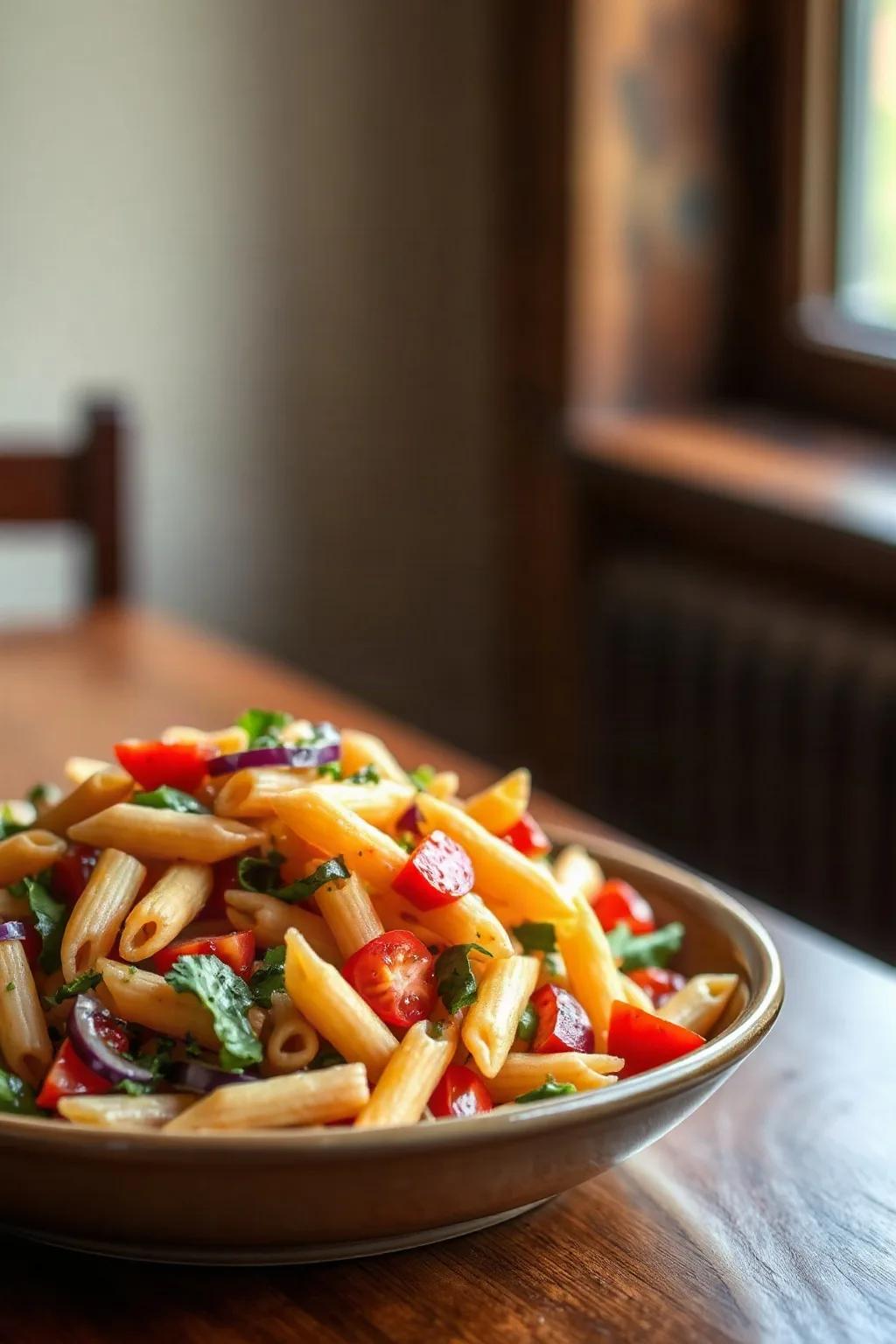 Ensalada de Pasta Arcoíris