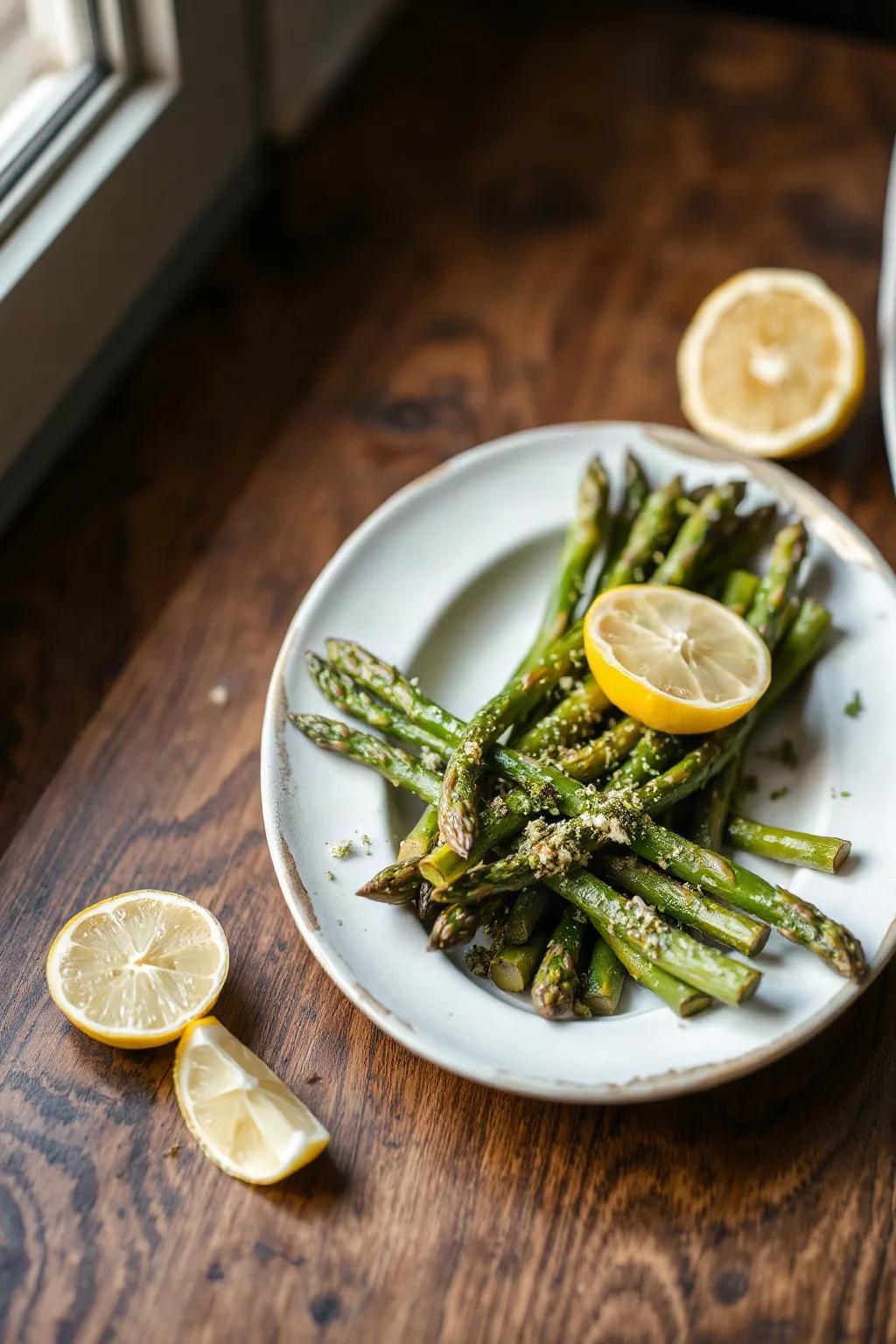 Asparagus with Lemon Gremolata