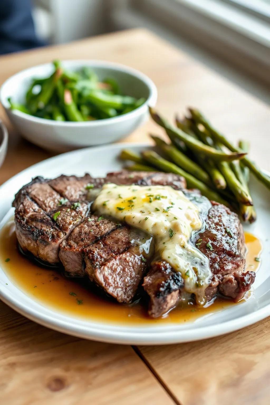 Bavette con Mantequilla de Chalotas Francesa