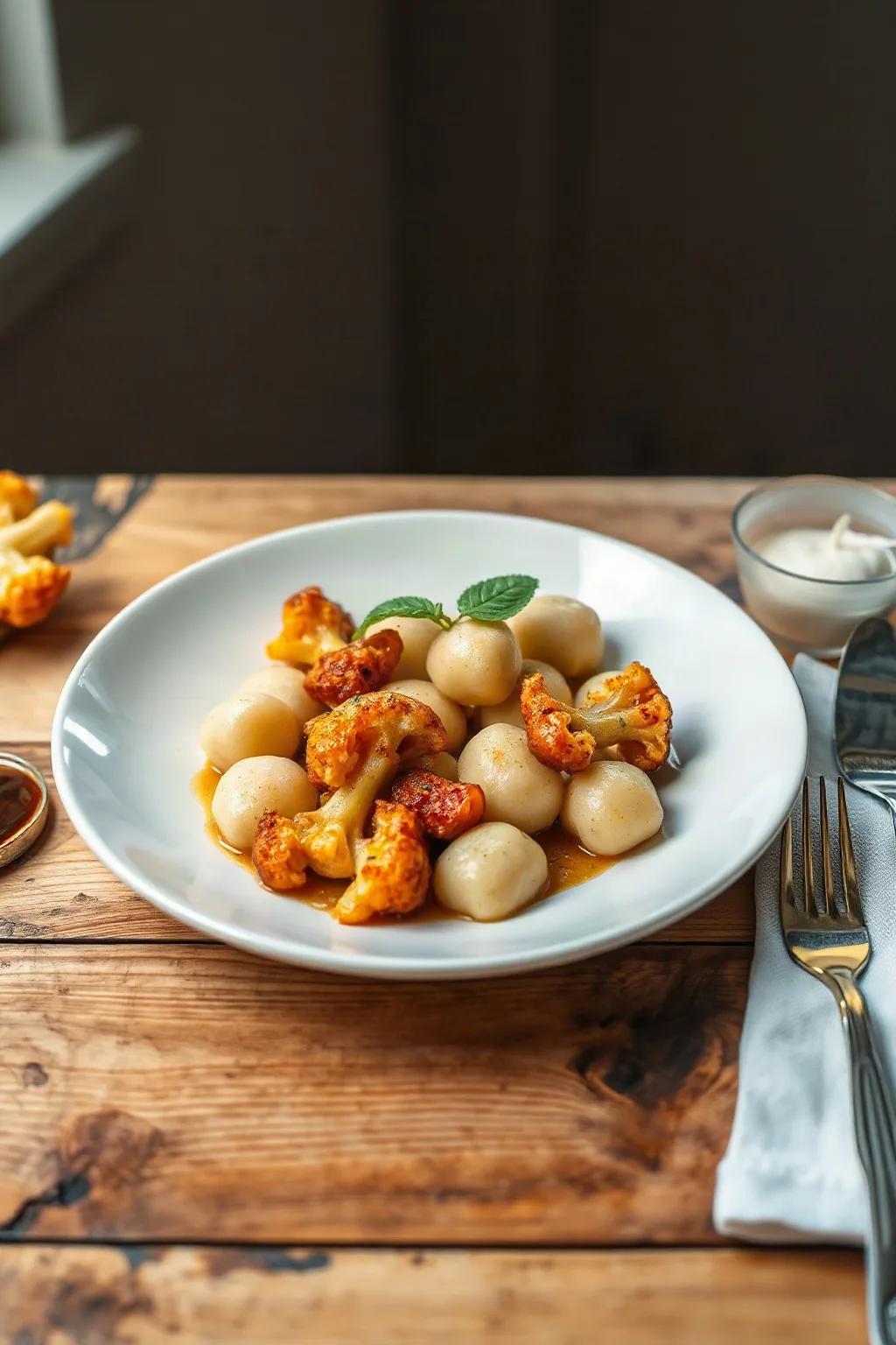 Gnocchi with Caramelized Cauliflower