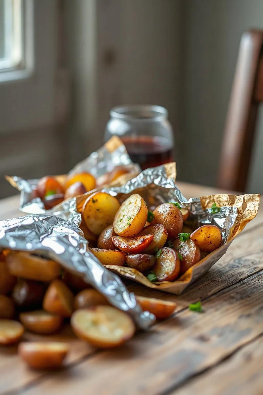 Potato and Onion Packets