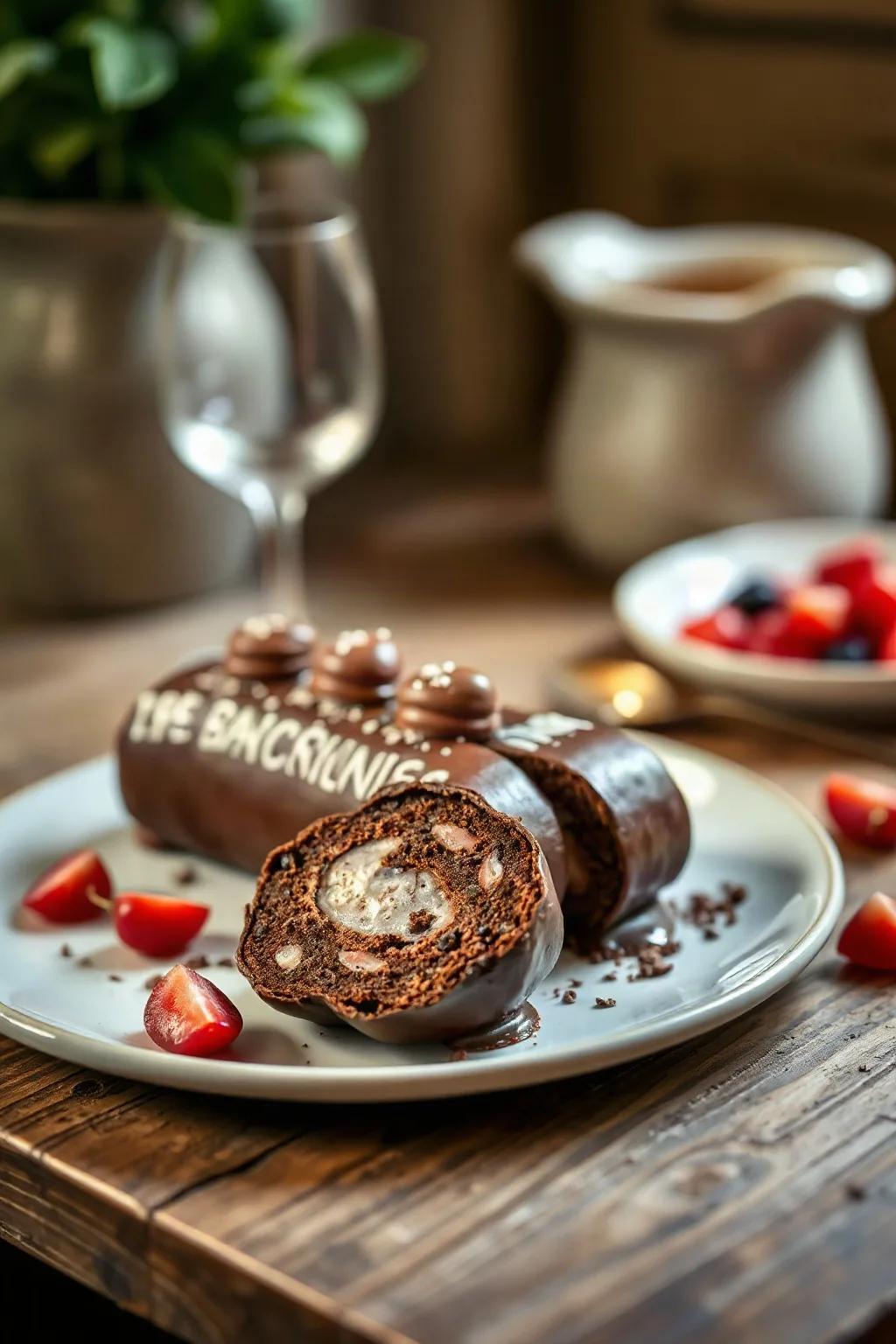 Chocolate Saucisson