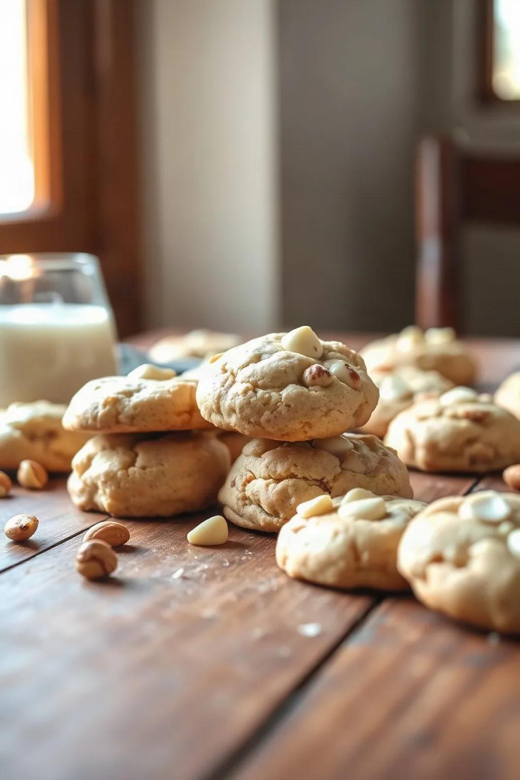 White Chocolate Macadamia Nut Cookies