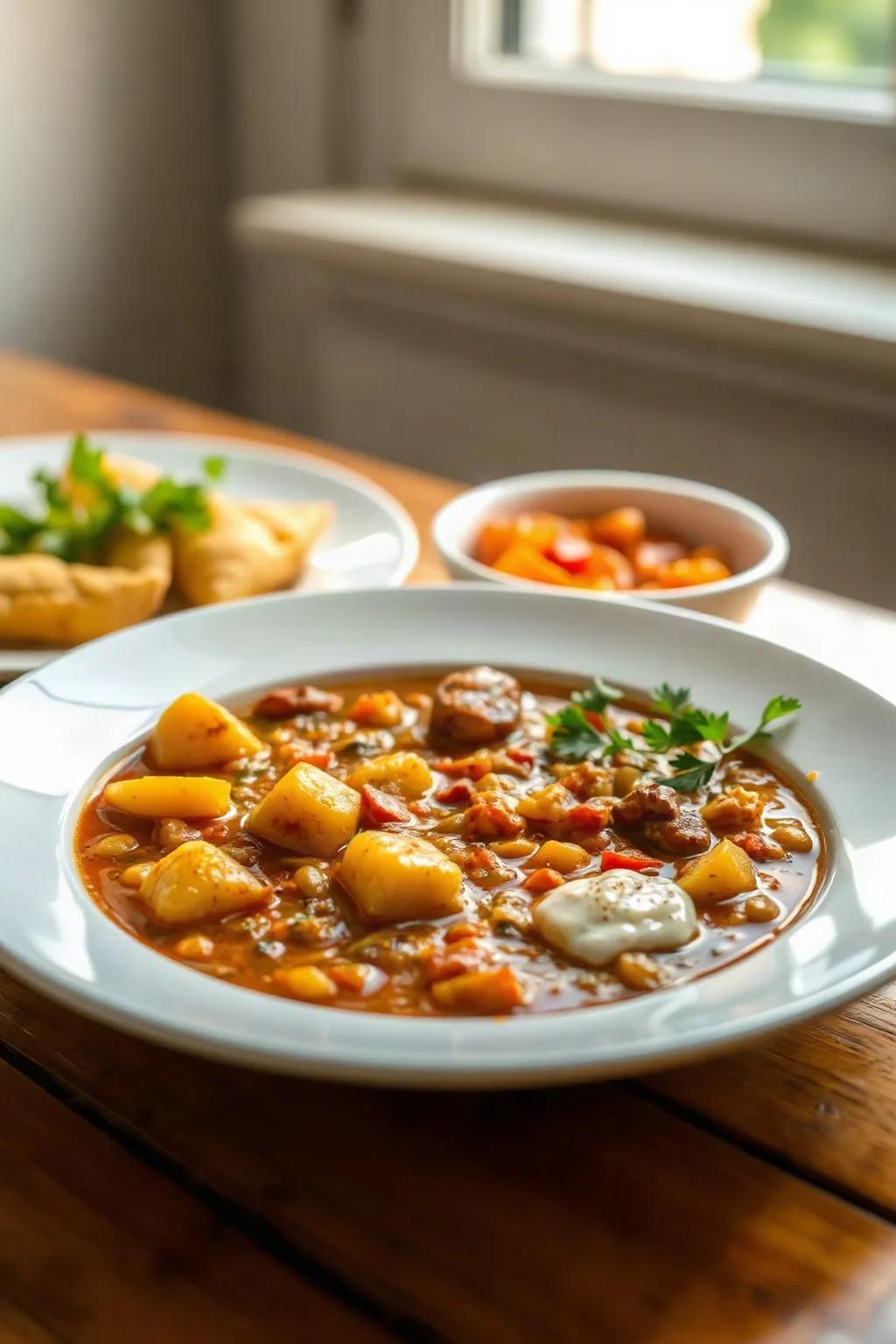 Lentil and Potato Curry