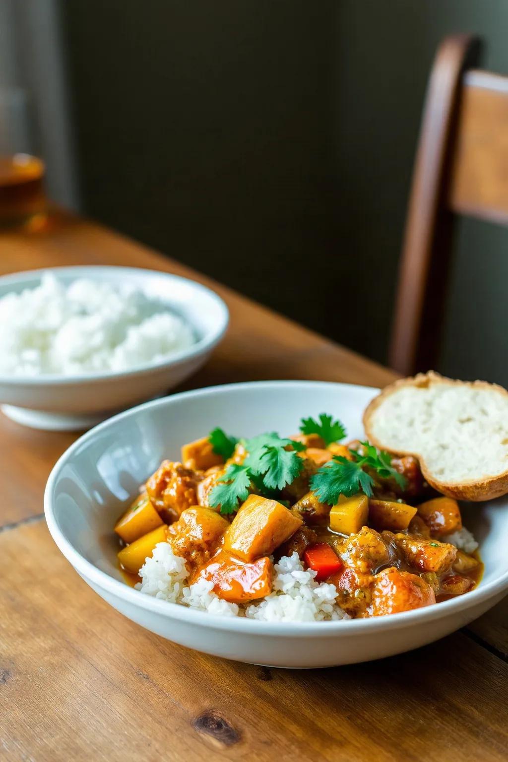 30-Minute Chicken and Vegetable Curry
