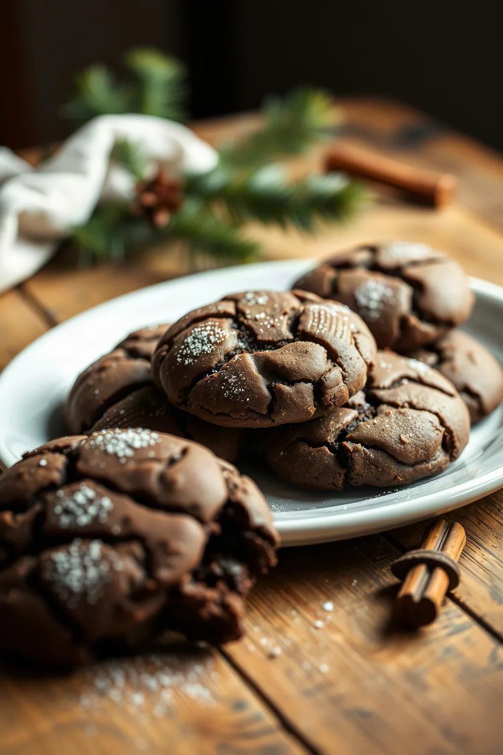 Spiced Chocolate Cookies